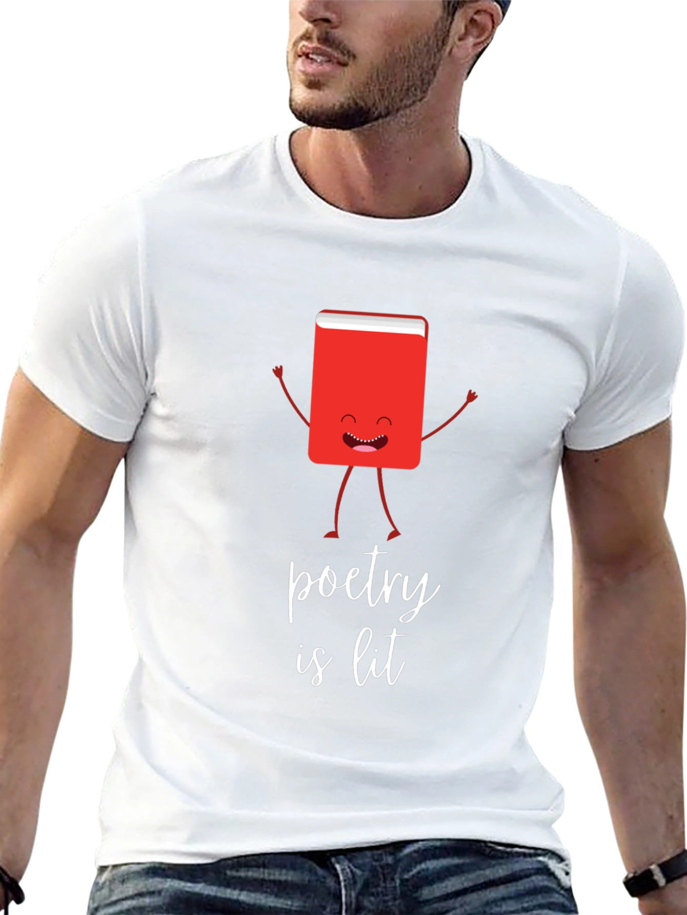 Poetry Is Lit Graphic T-Shirt