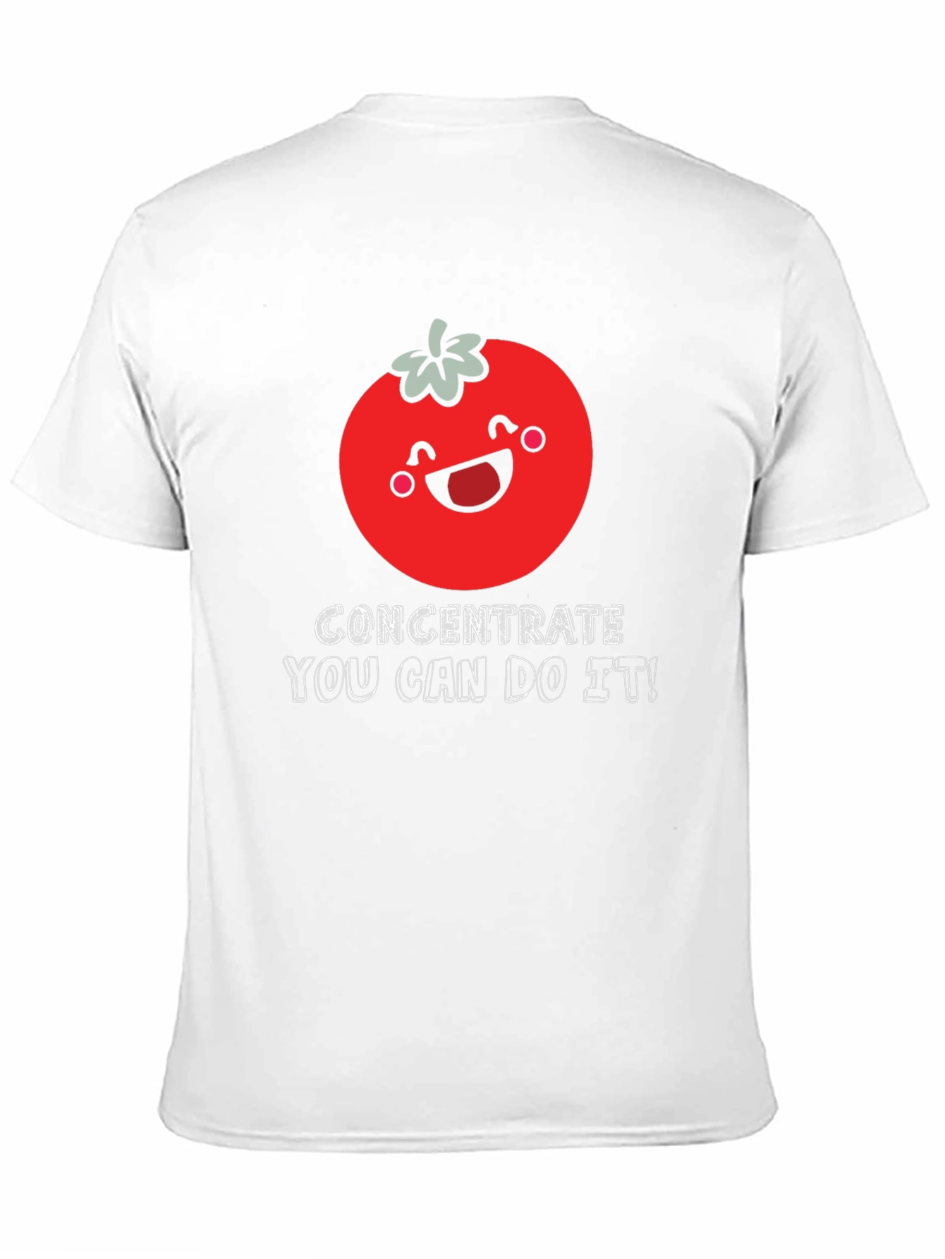 Funny Tomato Concentrate T-Shirt - You Can Do It!