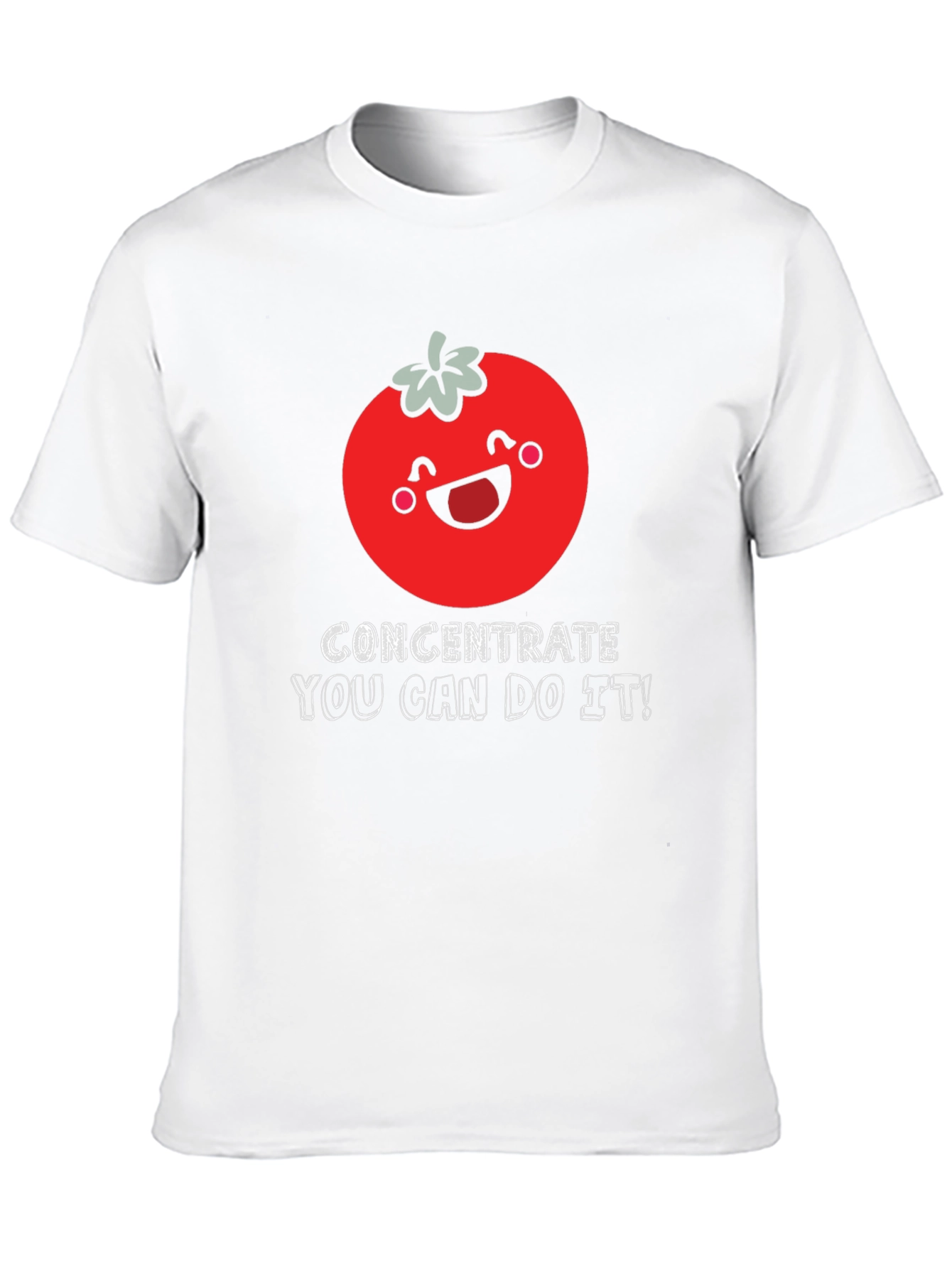 Funny Tomato Concentrate T-Shirt - You Can Do It!