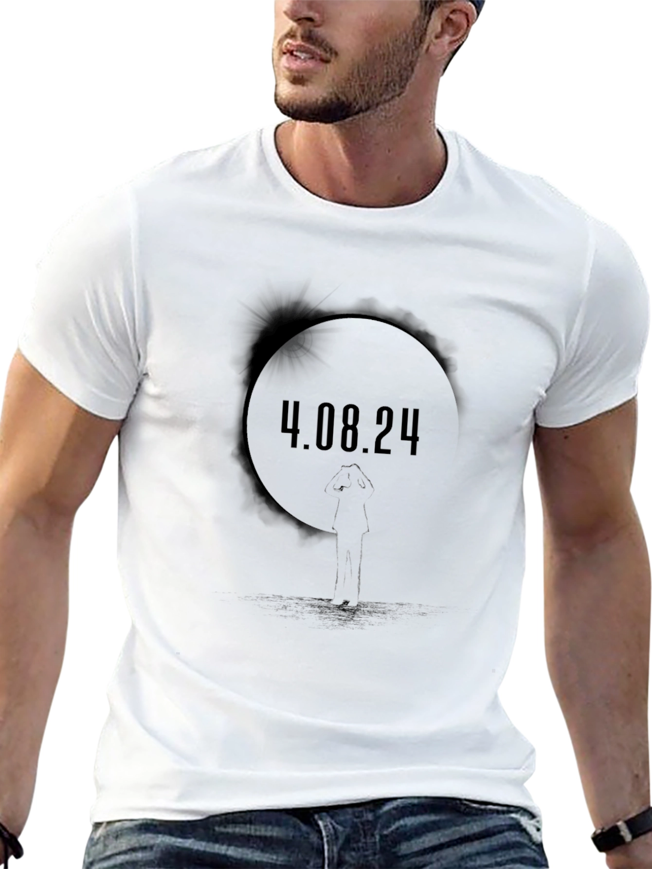 Eclipse April 8 2024 Unisex T-Shirt