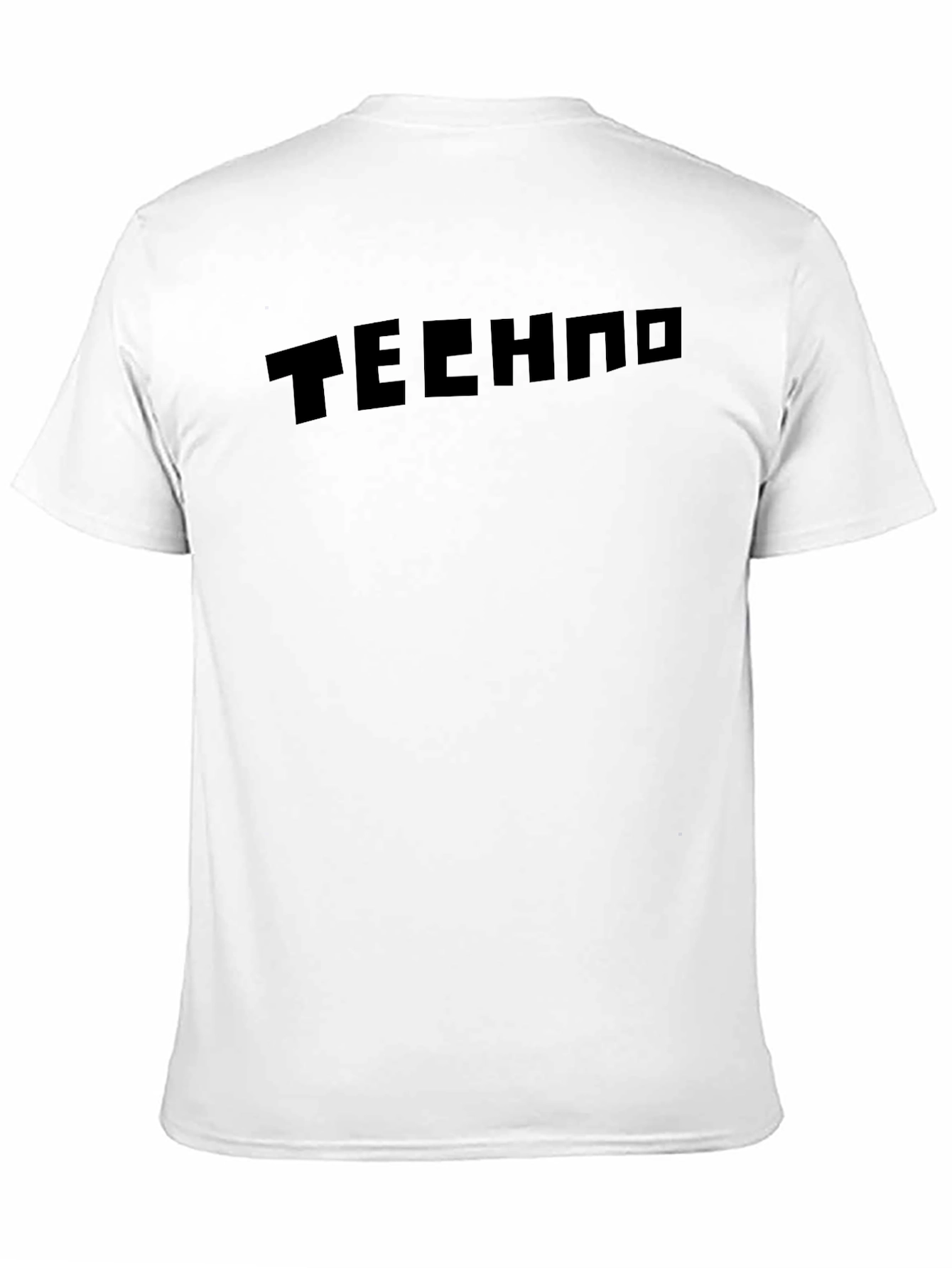 Techno Black Graphic T-Shirt