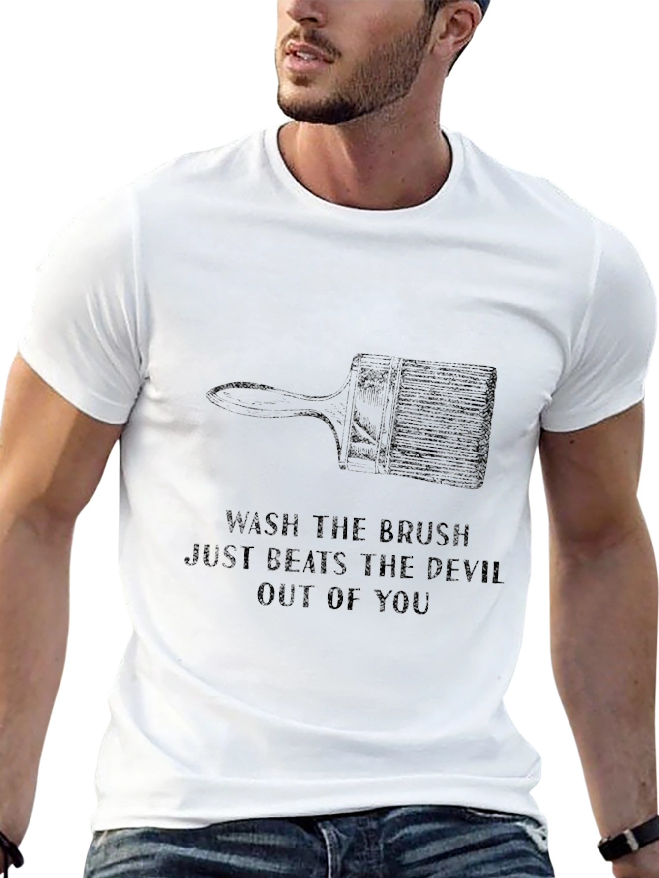 Wash the Brush Graphic Tee