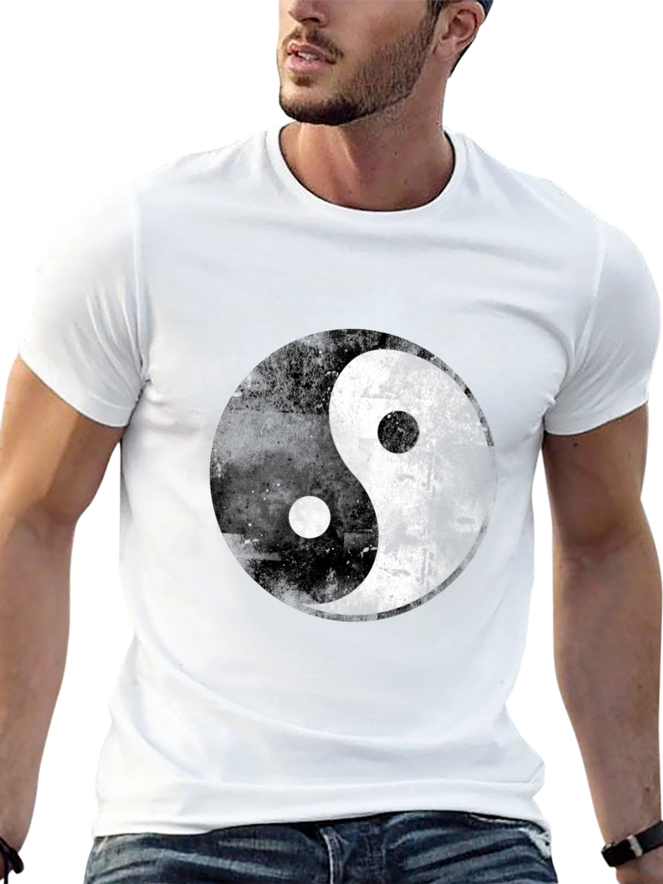 Yin Yang Graphic Tee - Balance & Style