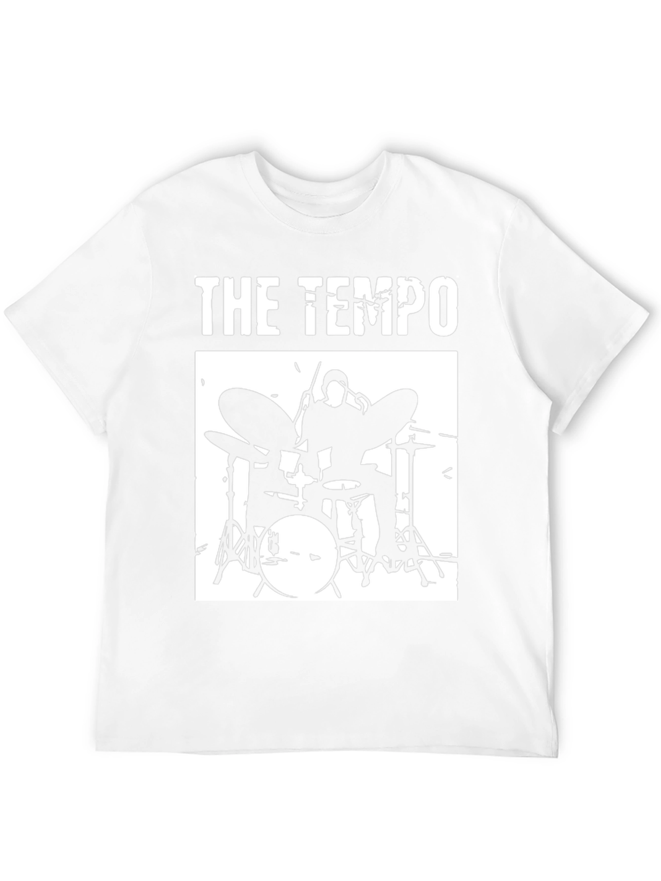 The Tempo Drummer T-Shirt - Music Lover Tee