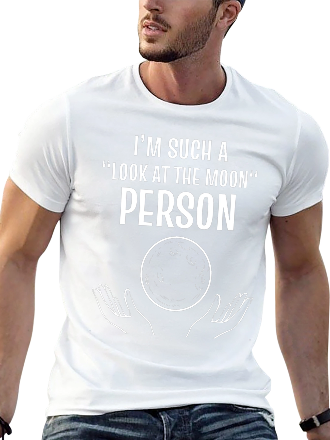 Im Such a Look at The Moon Person T-Shirt