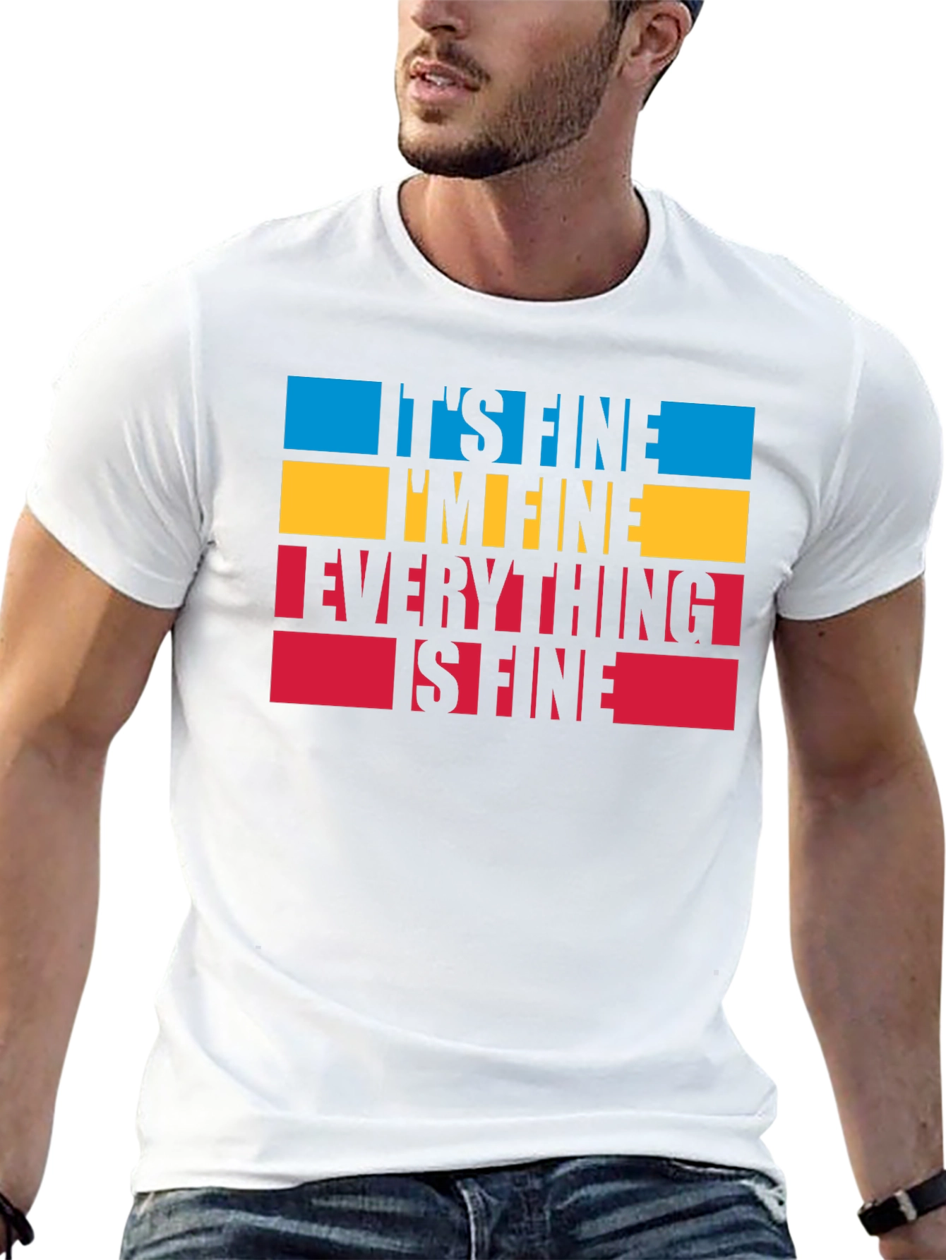 Its Fine Graphic Tee - Comfort & Style