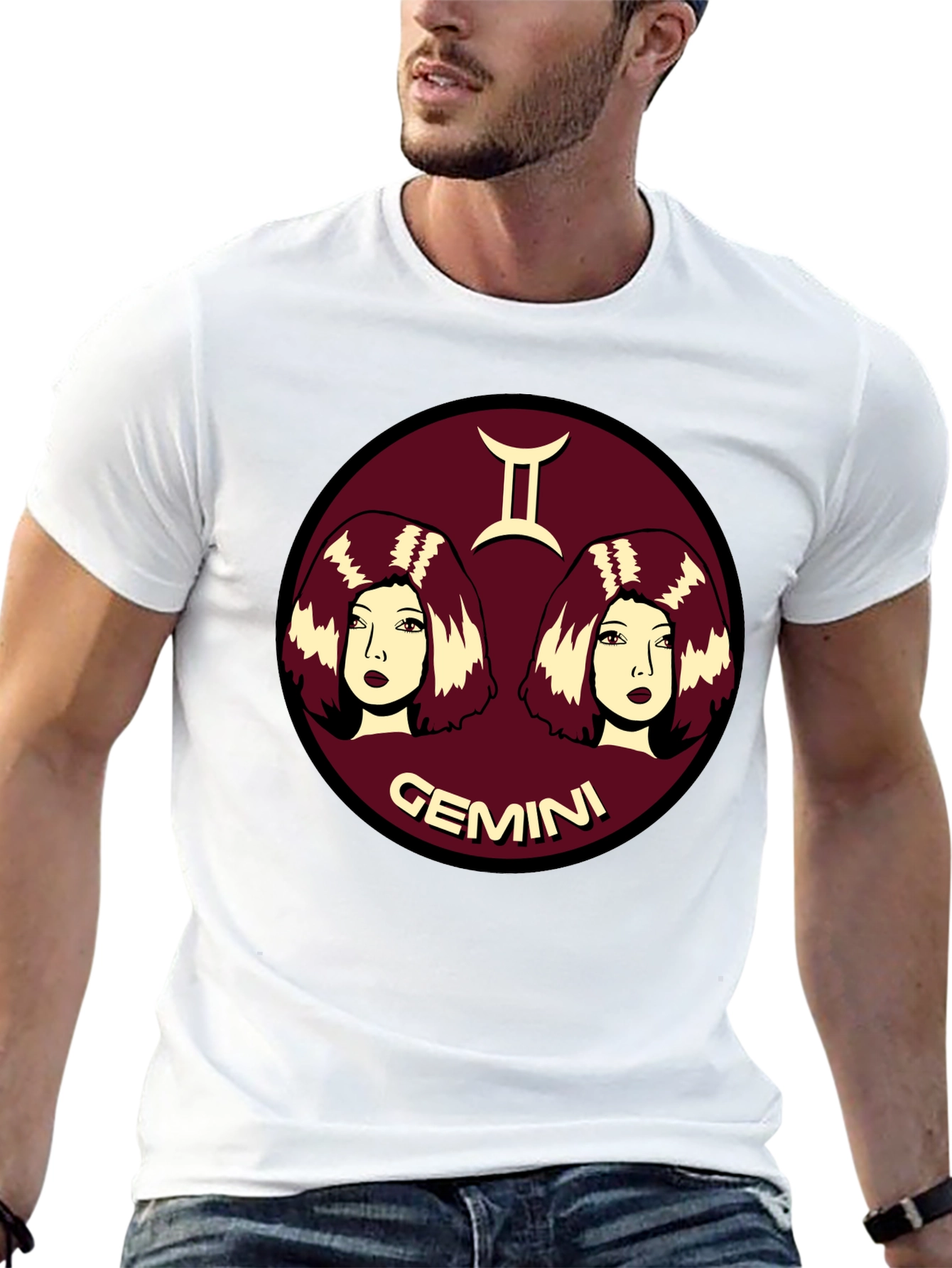 Gemini Zodiac T-Shirt - Stylish Astrology Tee