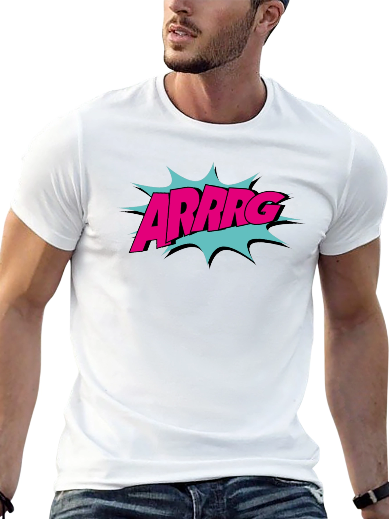 ARRRG Graphic Tee - Bold & Fun Mens T-Shirt