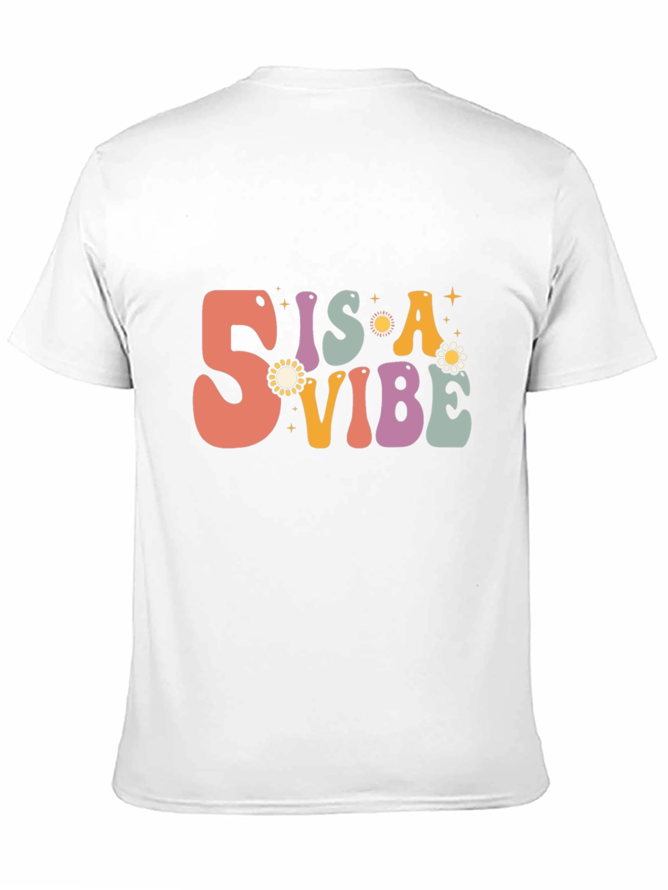 Retro 5 is a Vibe Graphic T-Shirt