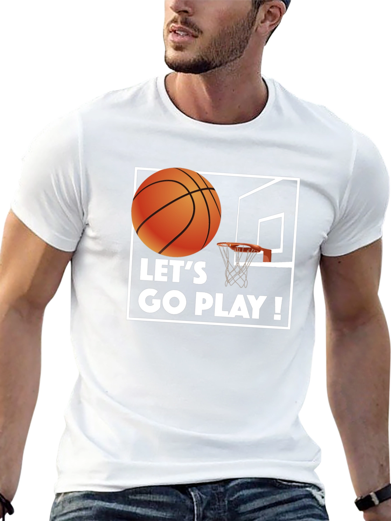 Lets Go Play Basketball T-Shirt