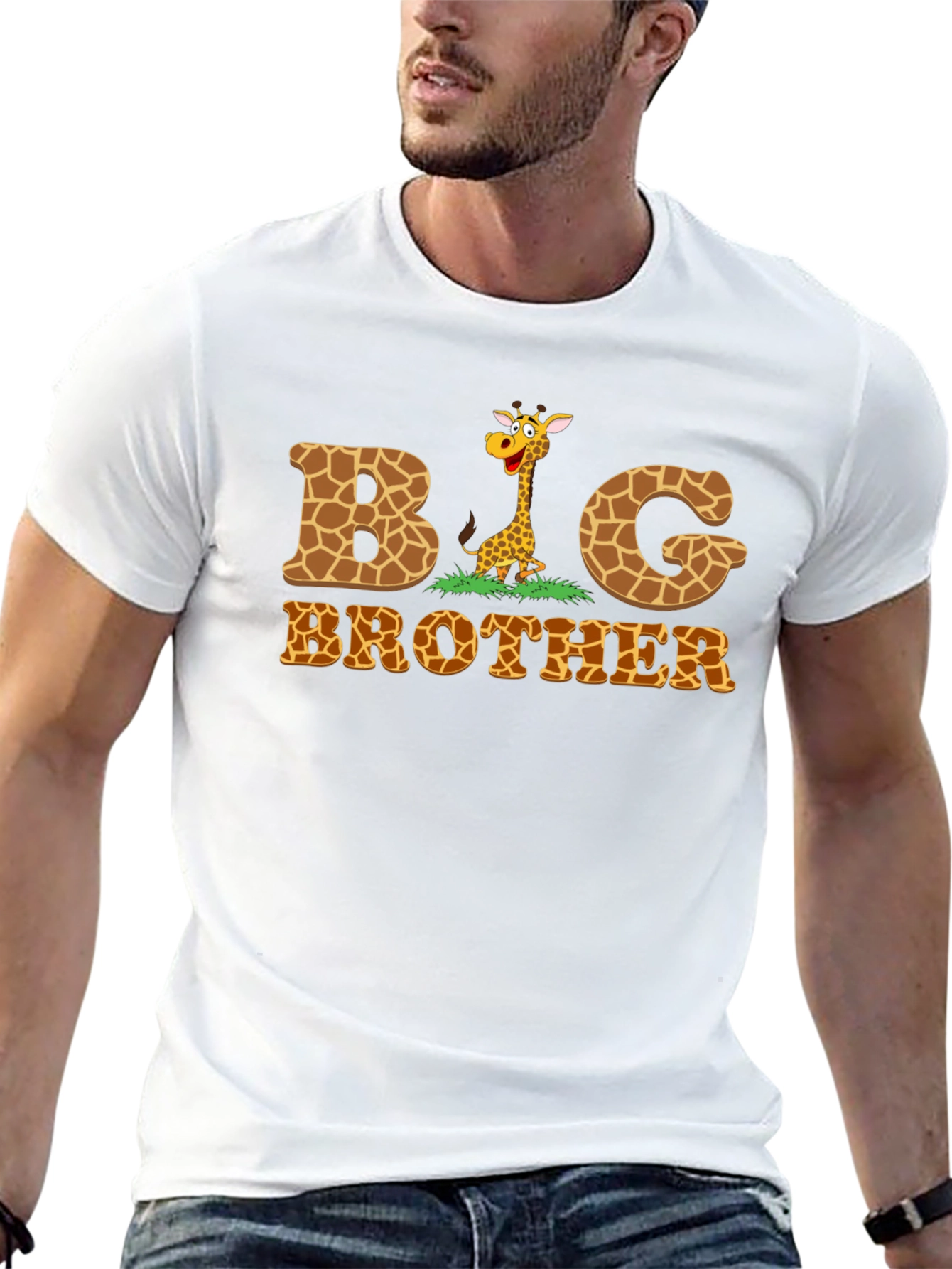 Big Brother Giraffe Tee