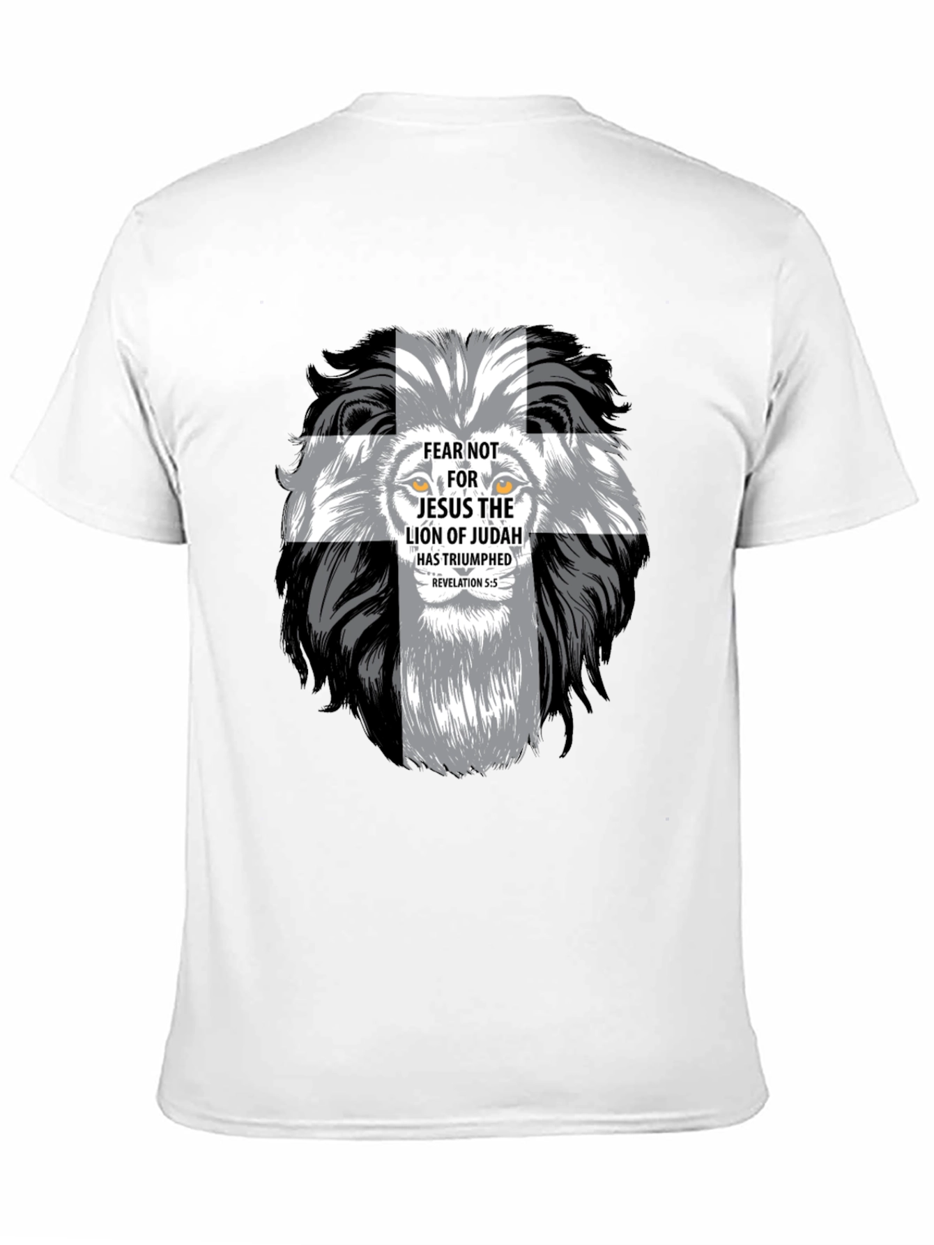 Lion of Judah Christian Graphic T-Shirt
