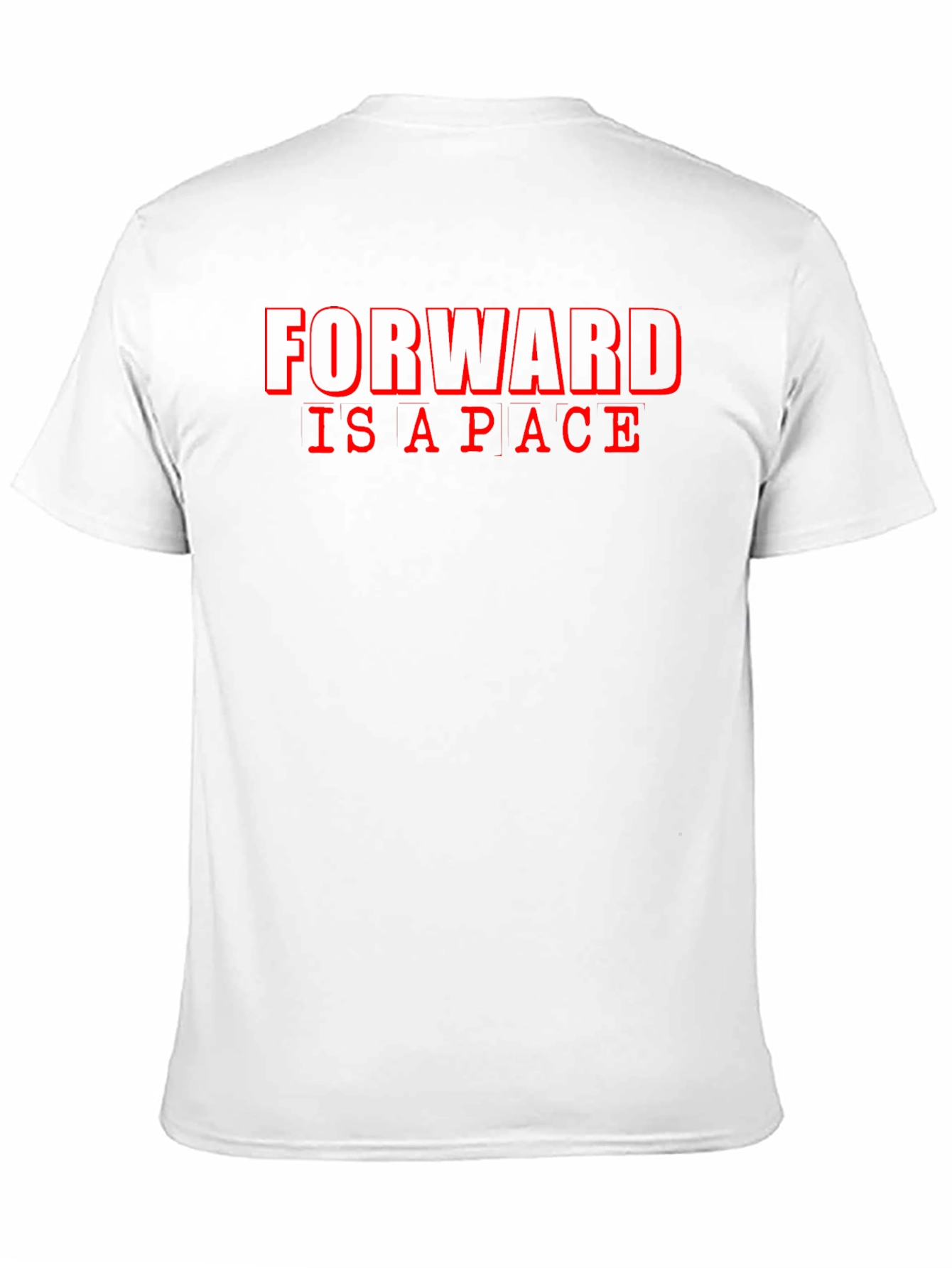 Forward Is A Pace Graphic Tee - Black