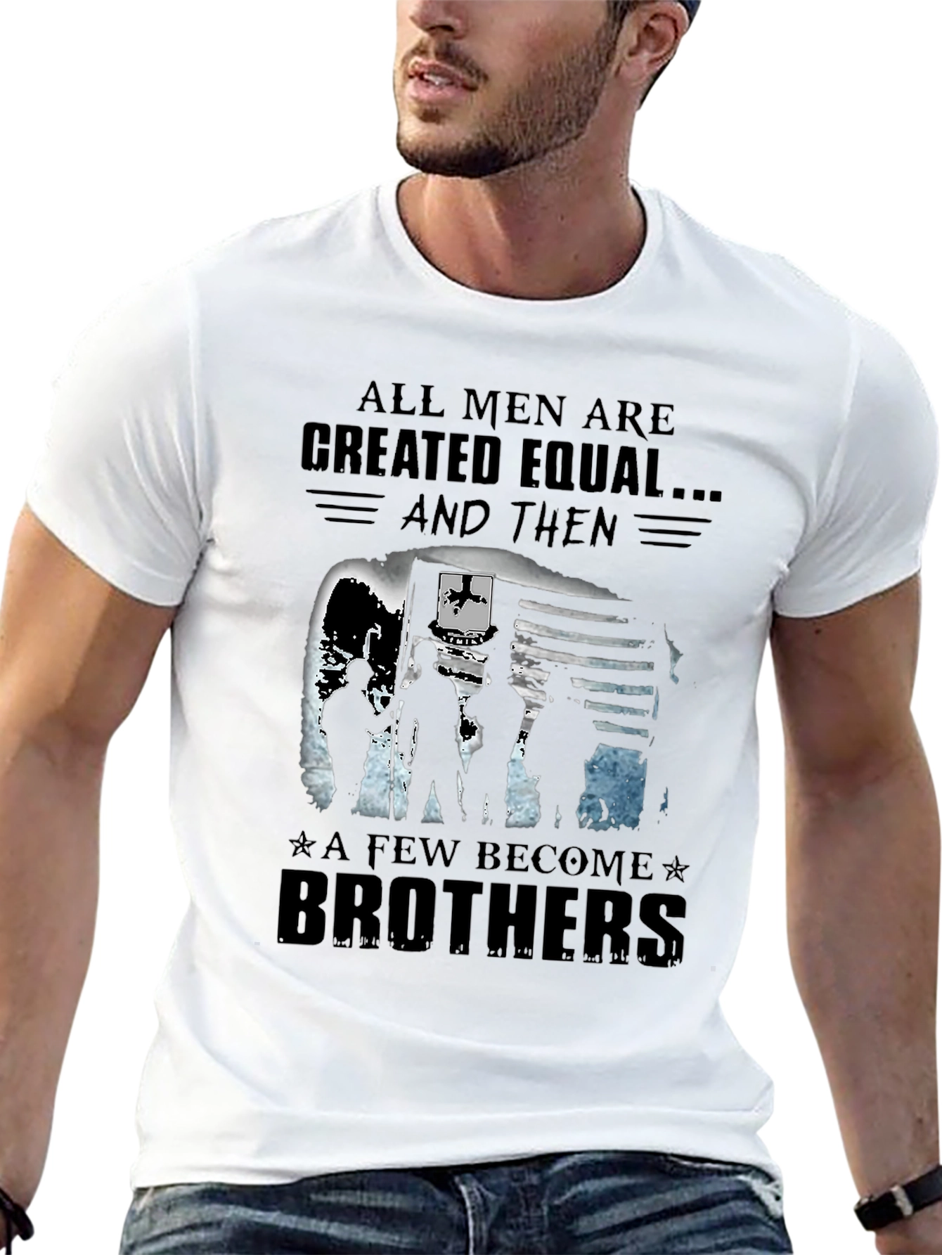 Brotherhood Graphic Tee - All Men Created Equal
