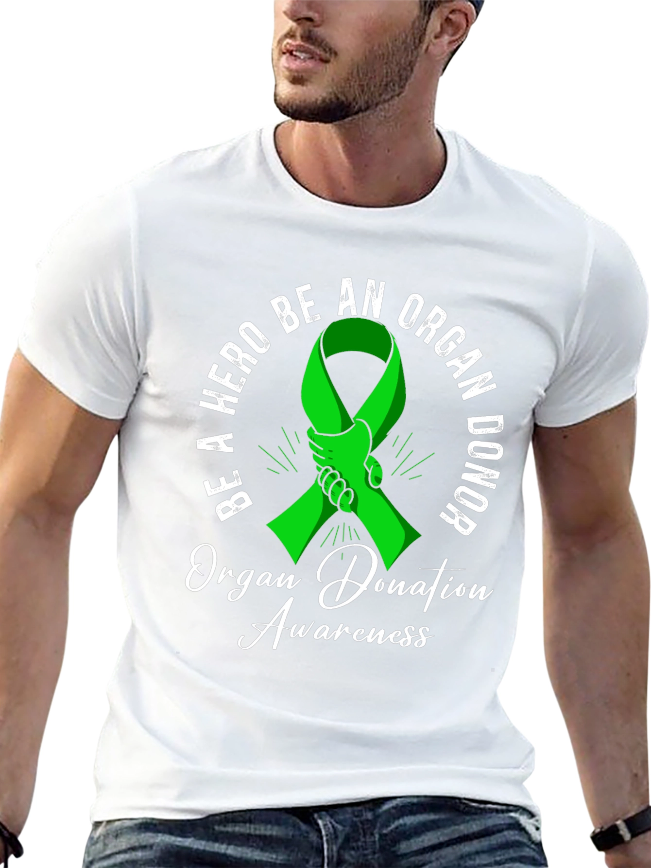 Organ Donor Awareness T-Shirt: Be a Hero