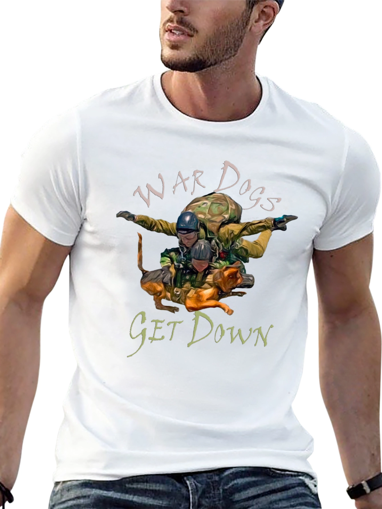 War Dogs Get Down T-Shirt