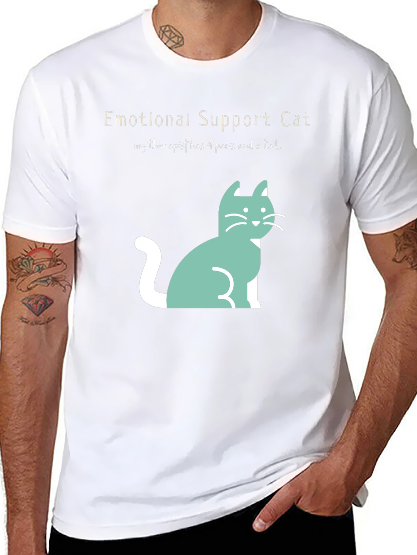 Emotional Support Cat T-Shirt