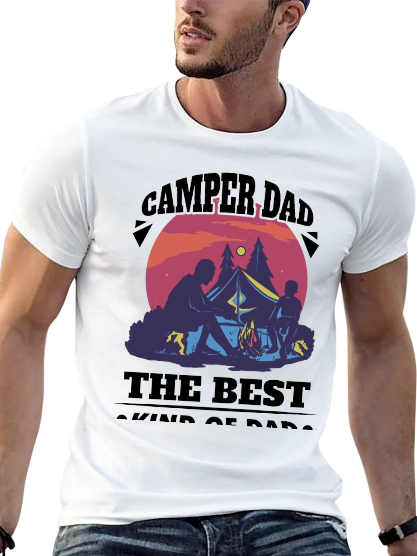 Camper Dad T-Shirt: The Best Kind of Dads
