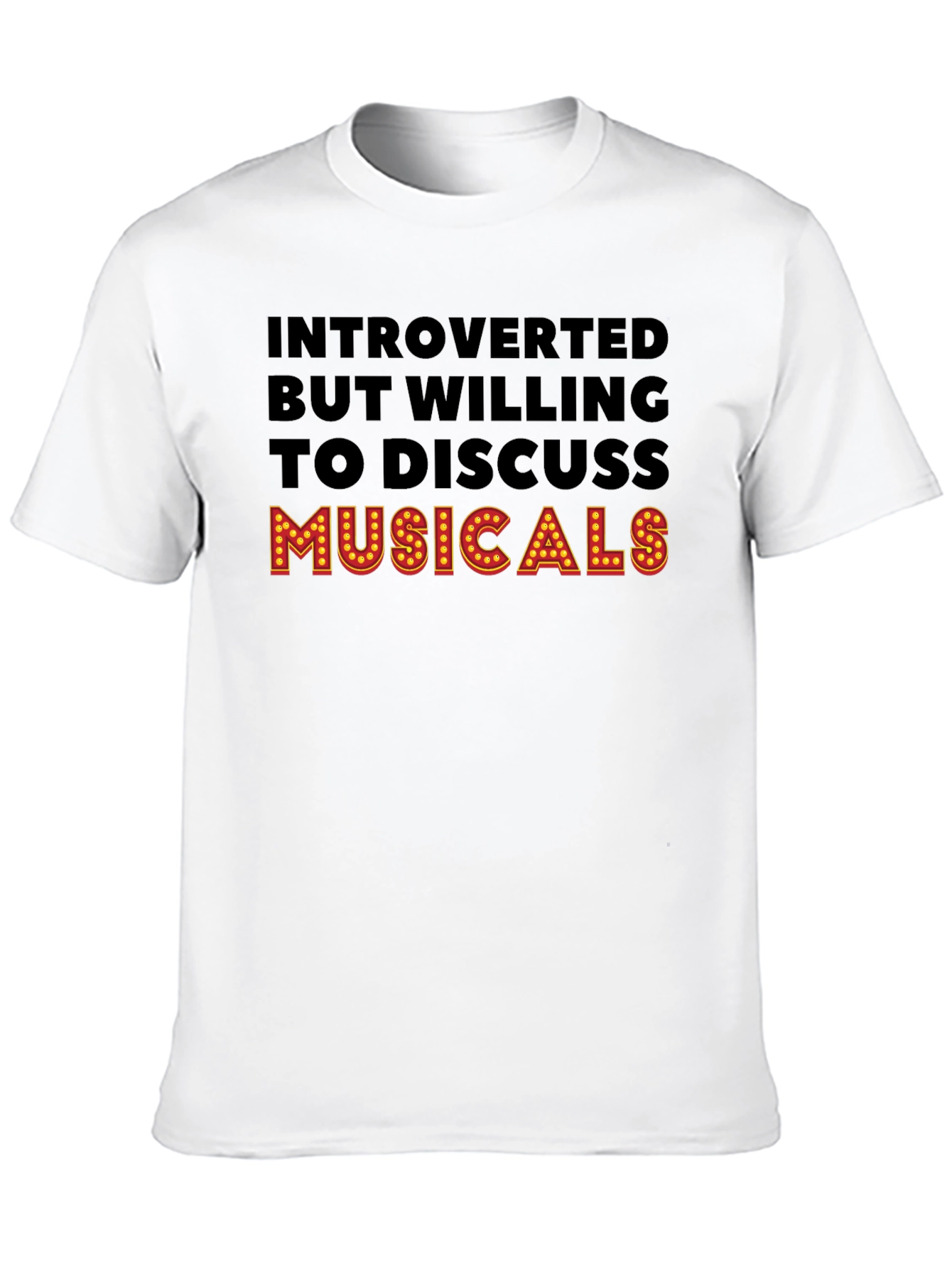 Introverted Musicals Graphic Tee