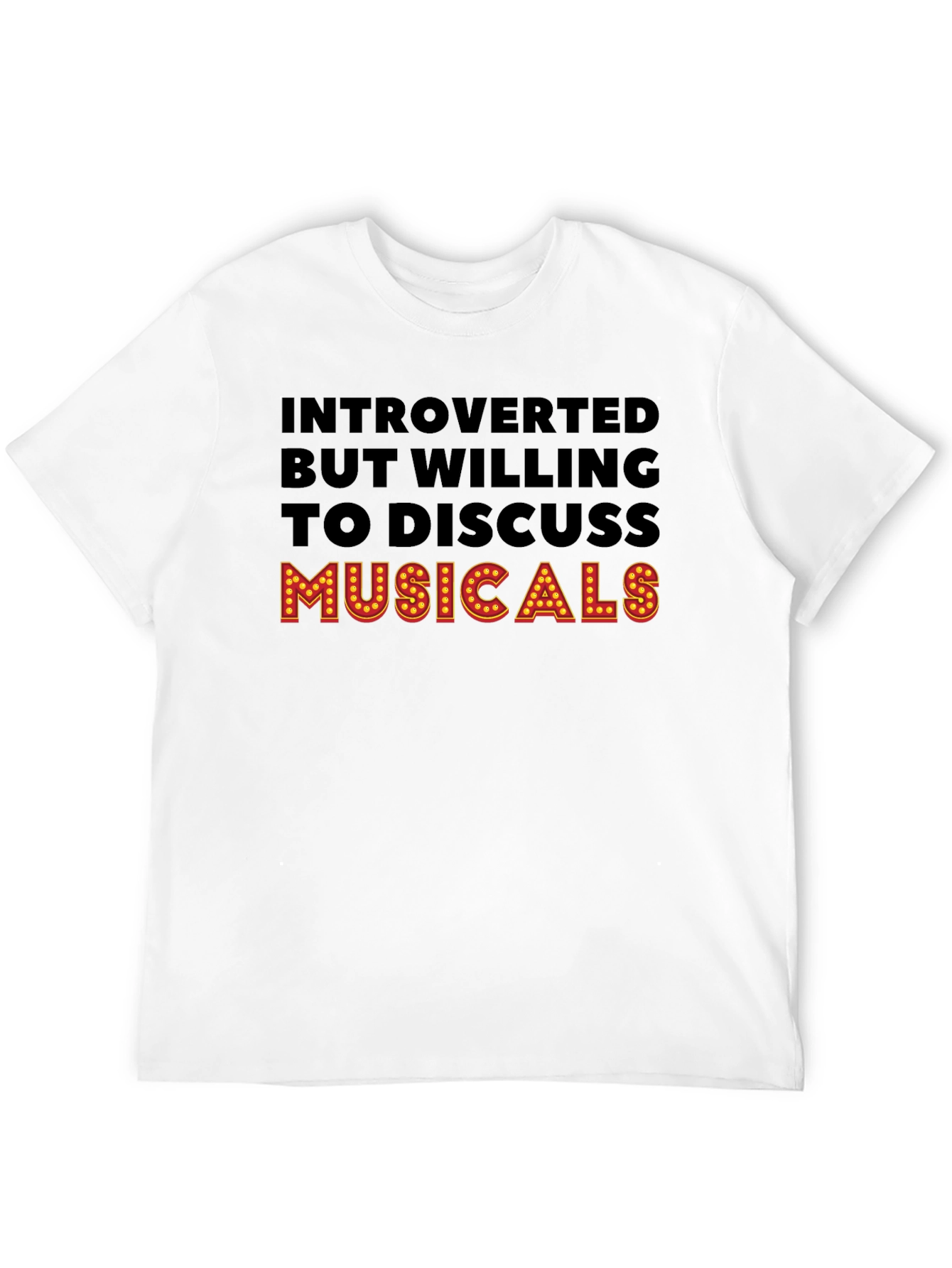 Introverted Musicals Graphic Tee
