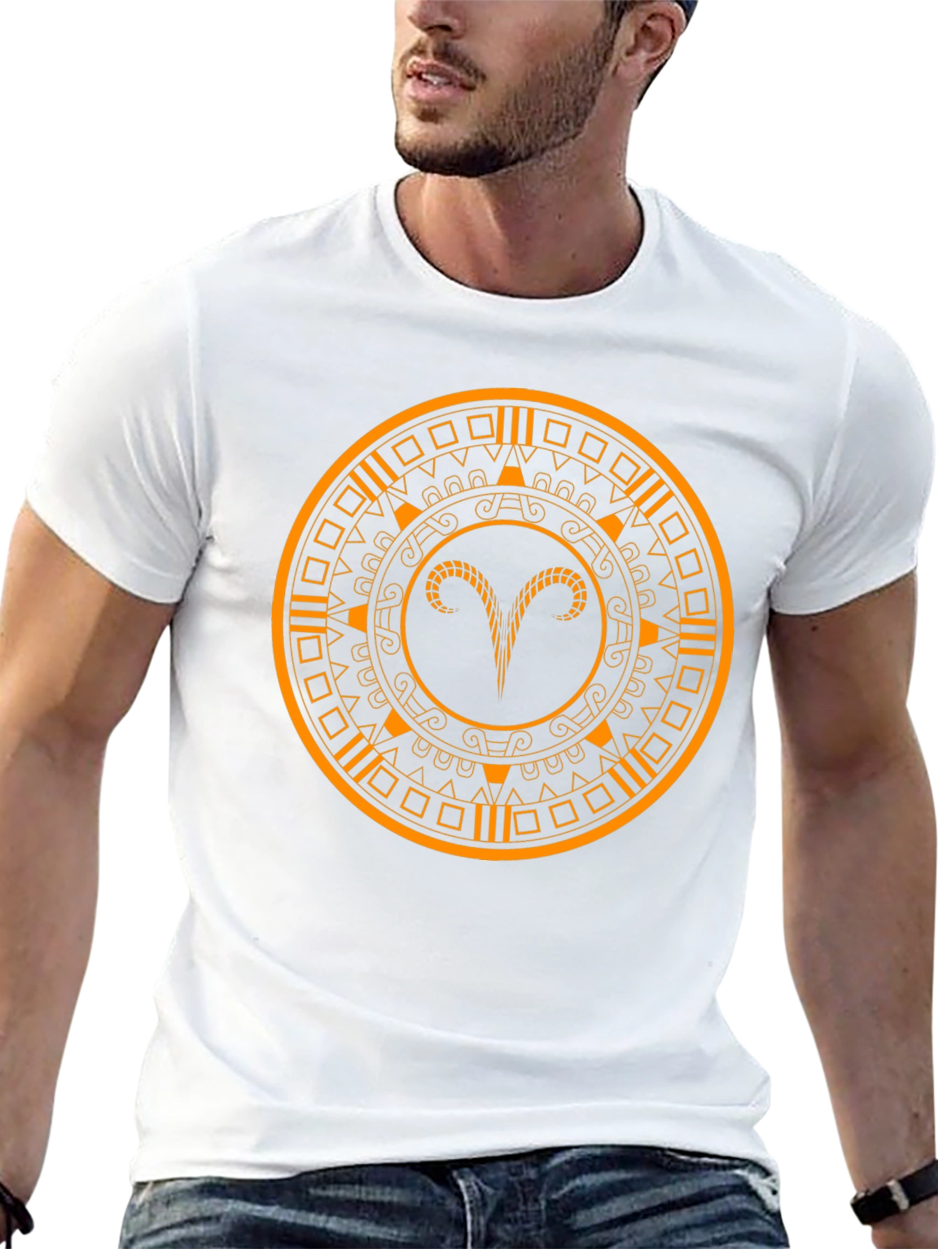 Aries Zodiac Symbol T-Shirt