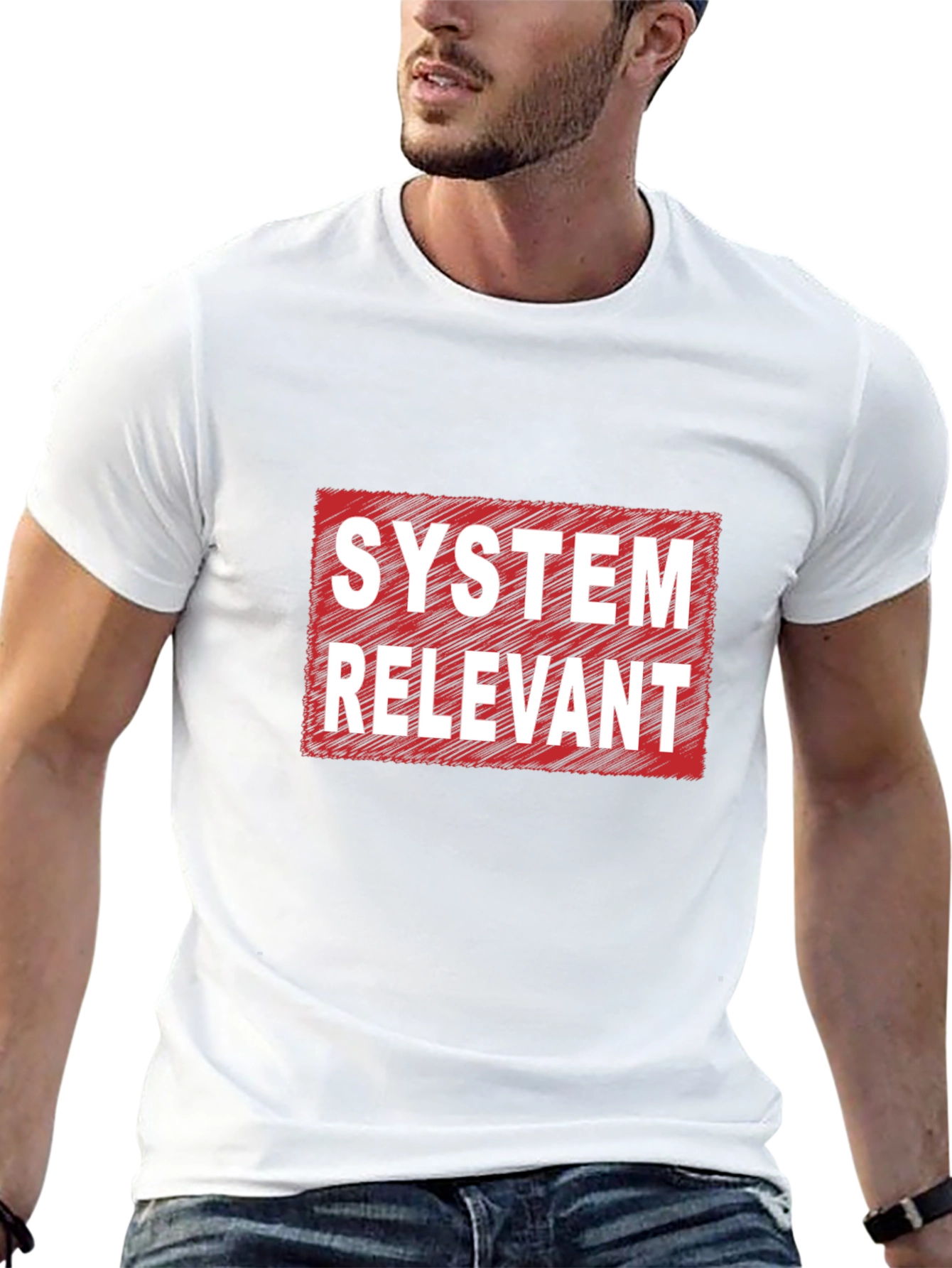 System Relevant Graphic Tee - Black