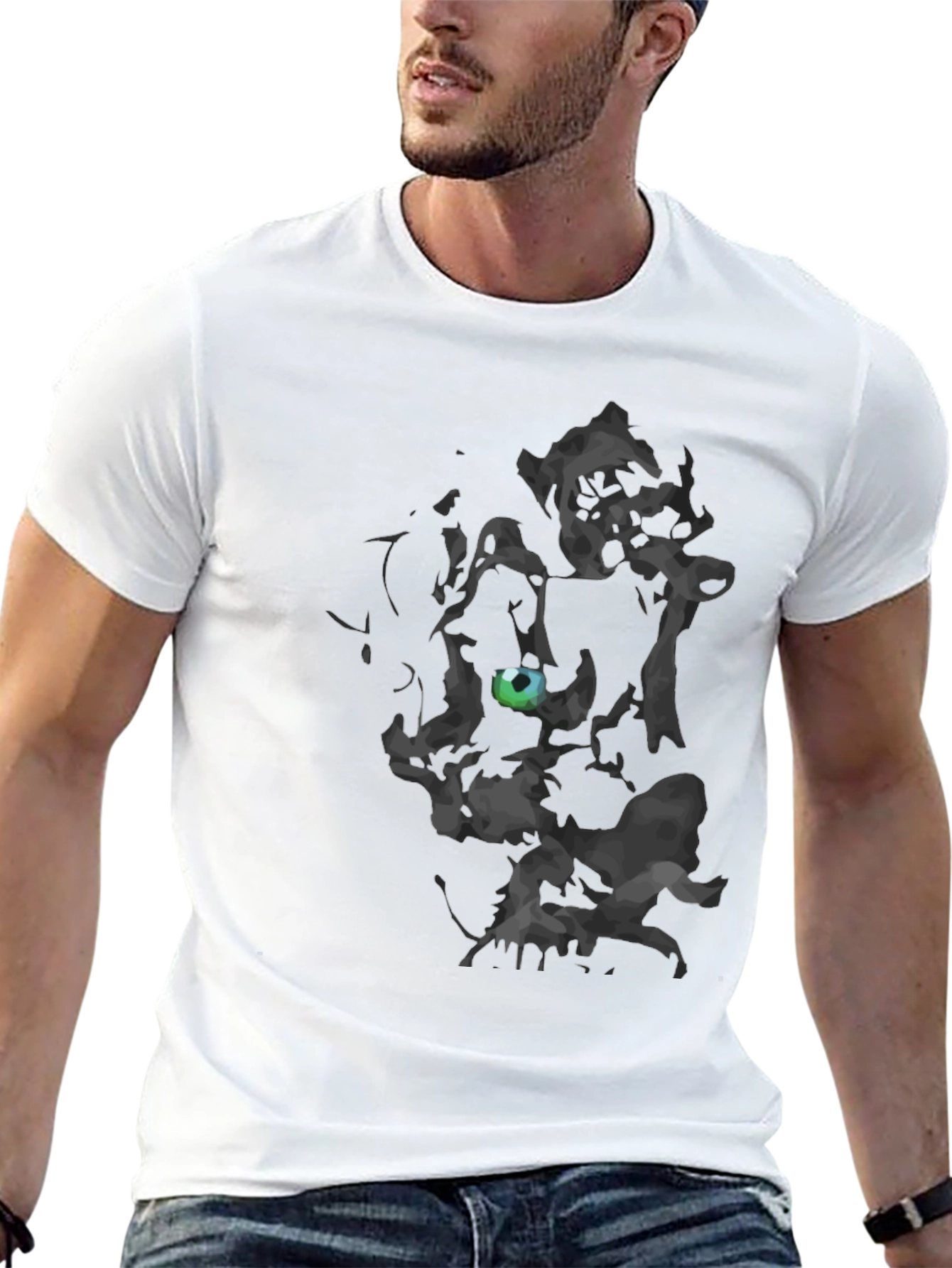 Smokey Eye T-Shirt - Unique Graphic Tee