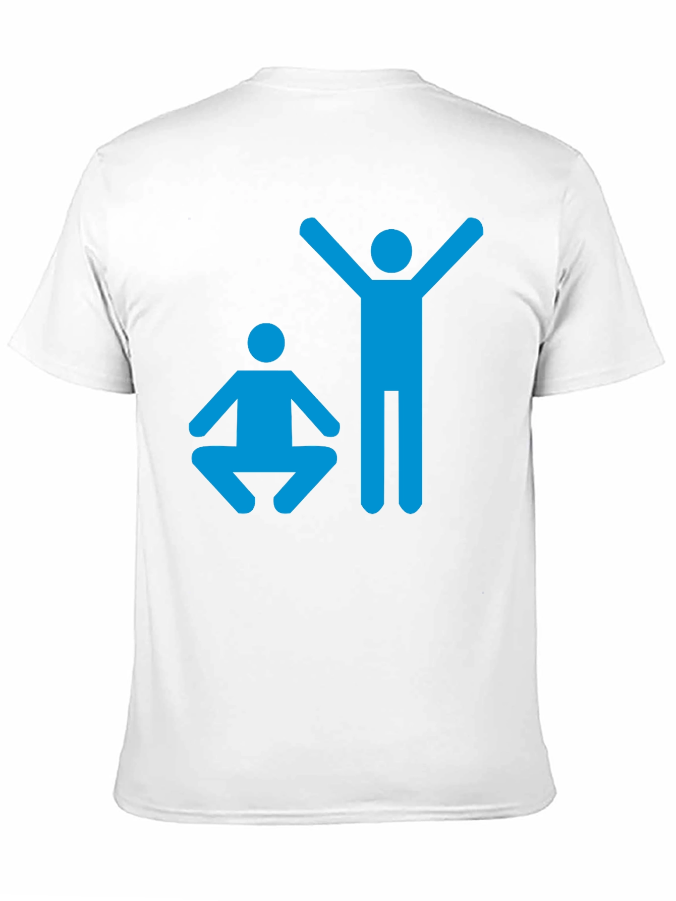 Yoga Pose Graphic T-Shirt - Black Cotton Tee
