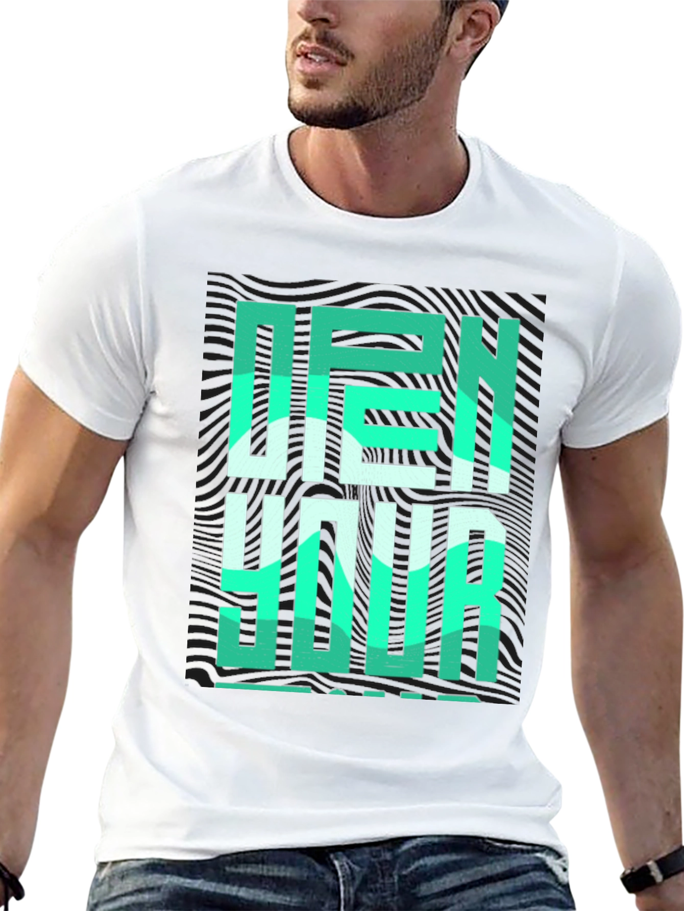 Open Your Mind T-Shirt - Bold Graphic Tee