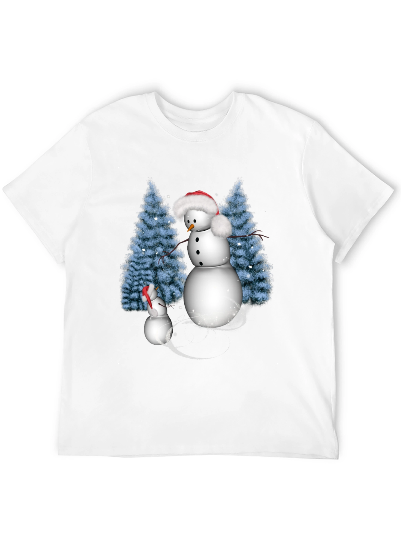 Snowman Family Holiday T-Shirt