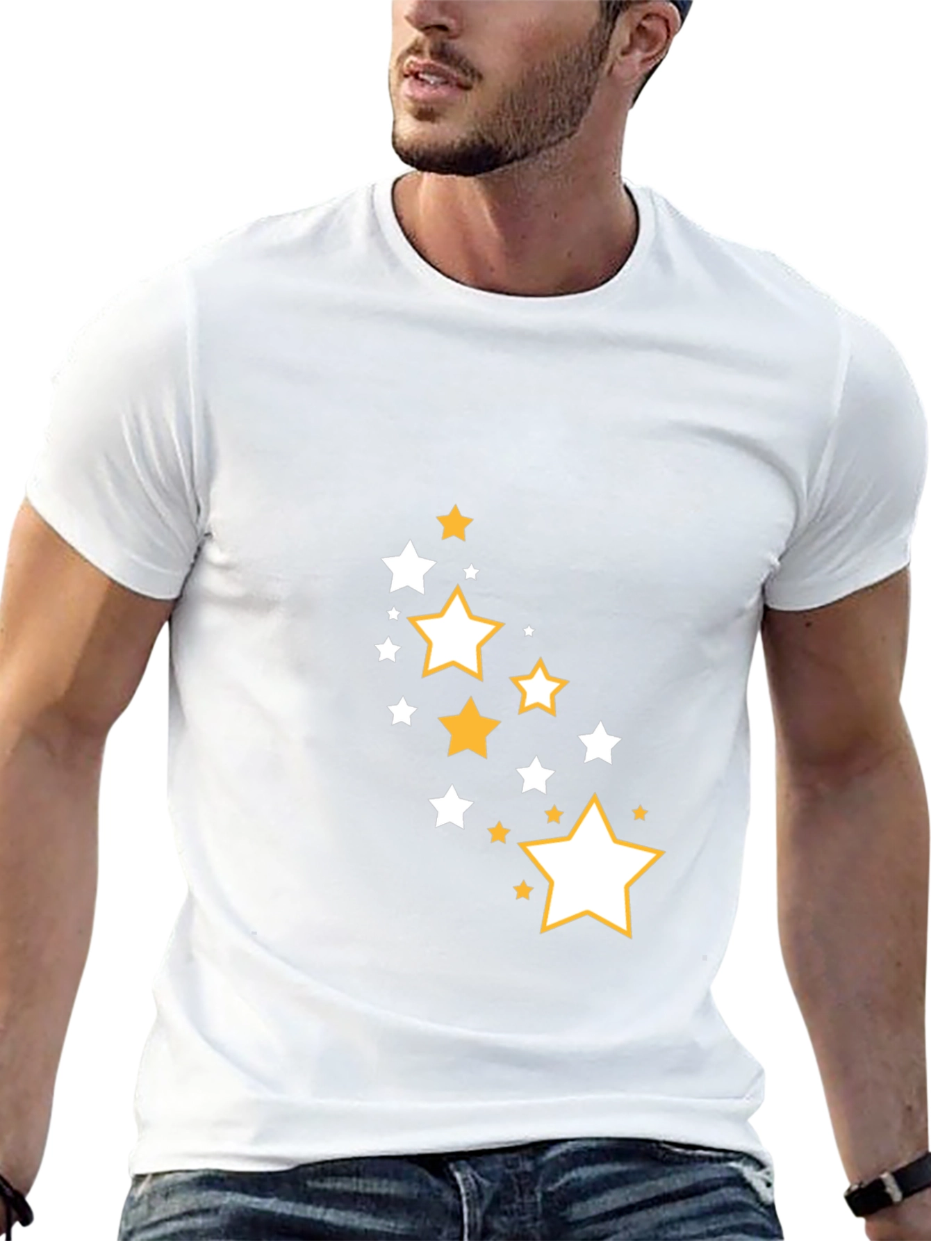 Starry Night T-Shirt - Casual Comfort