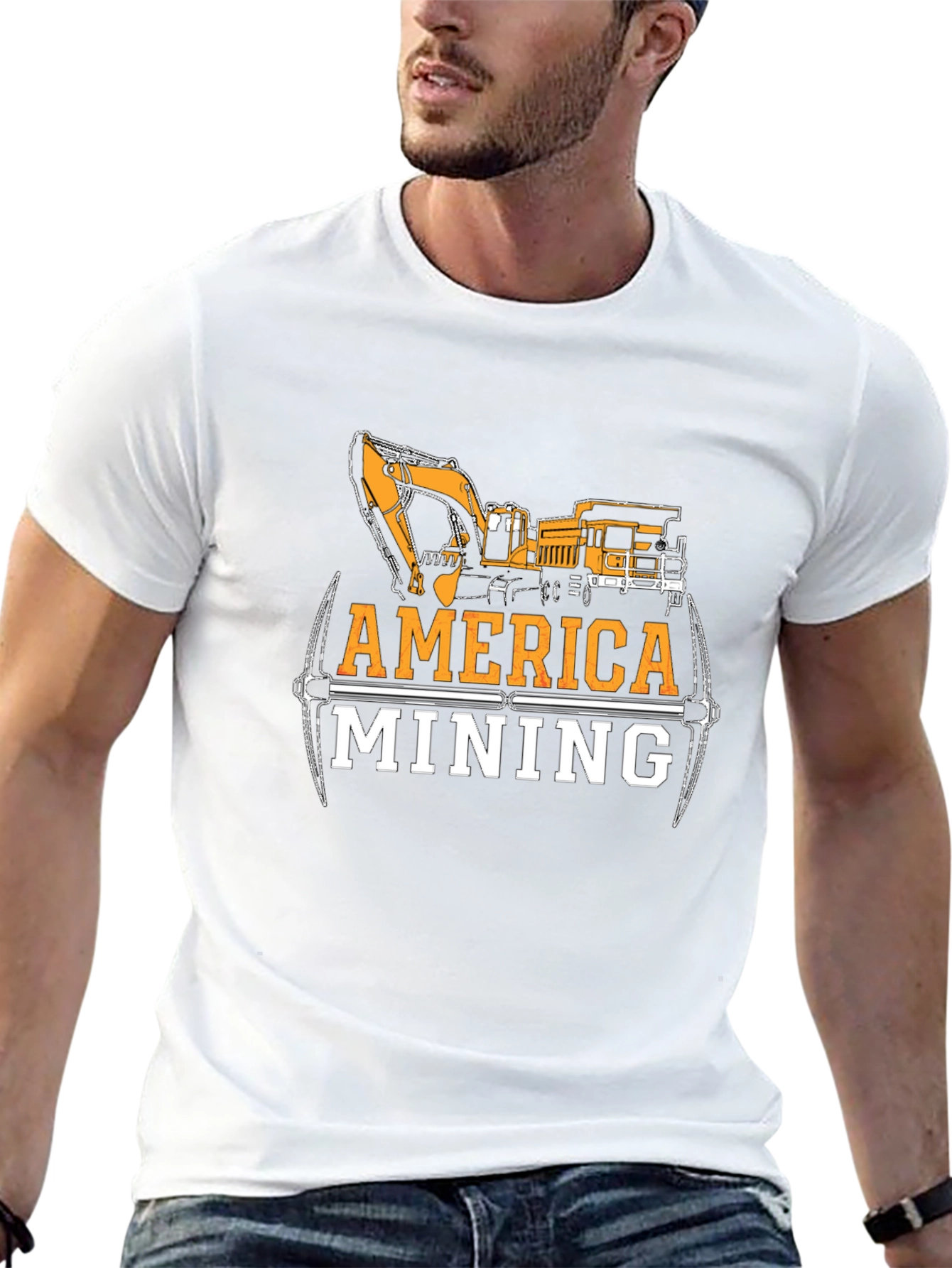 America Mining Black T-Shirt