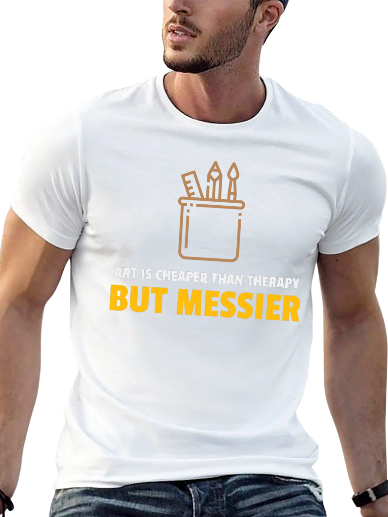 Art Therapy T-Shirt - Creative Gift Idea
