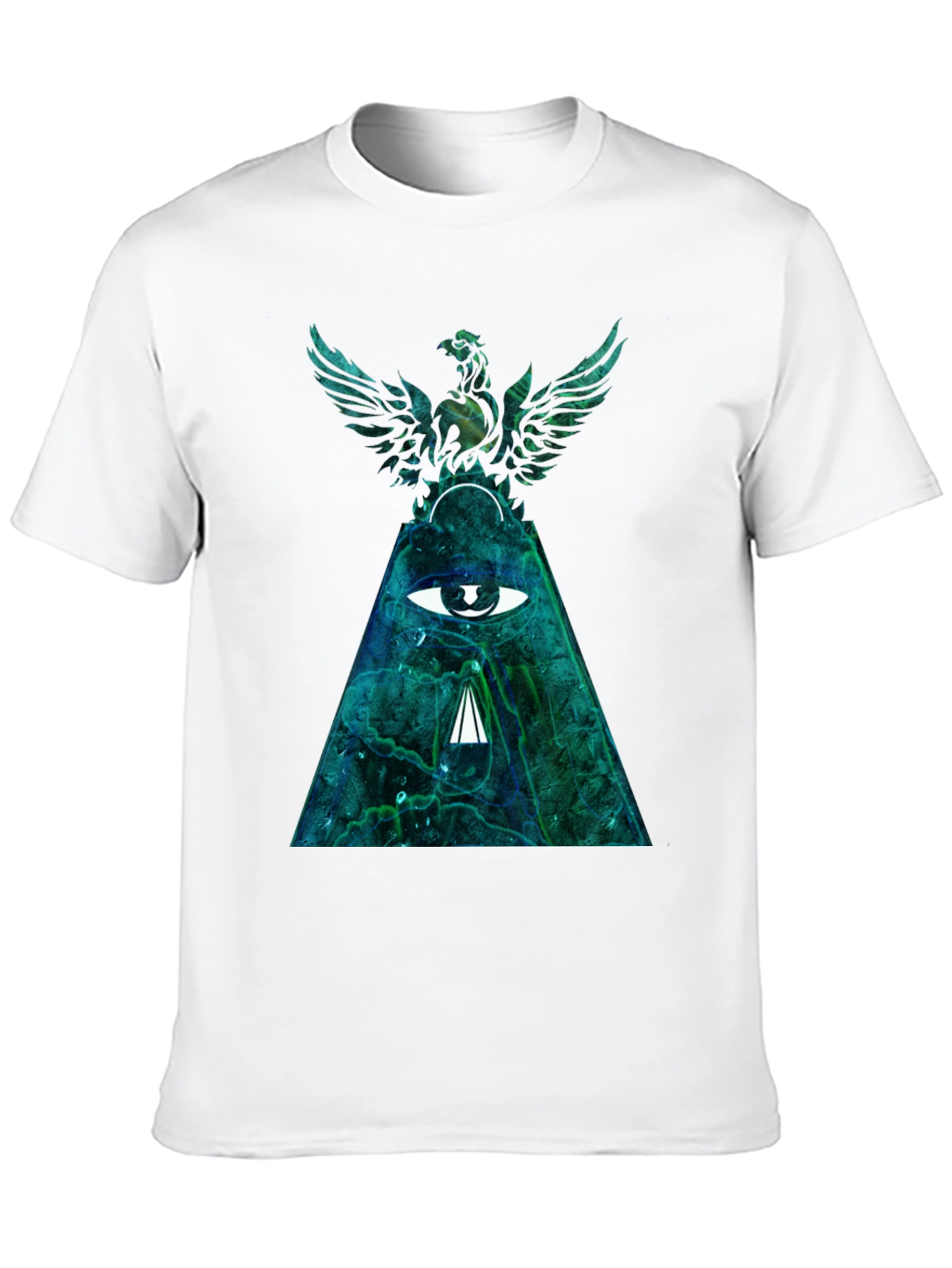 Mystic Eagle Eye Graphic Tee - Black