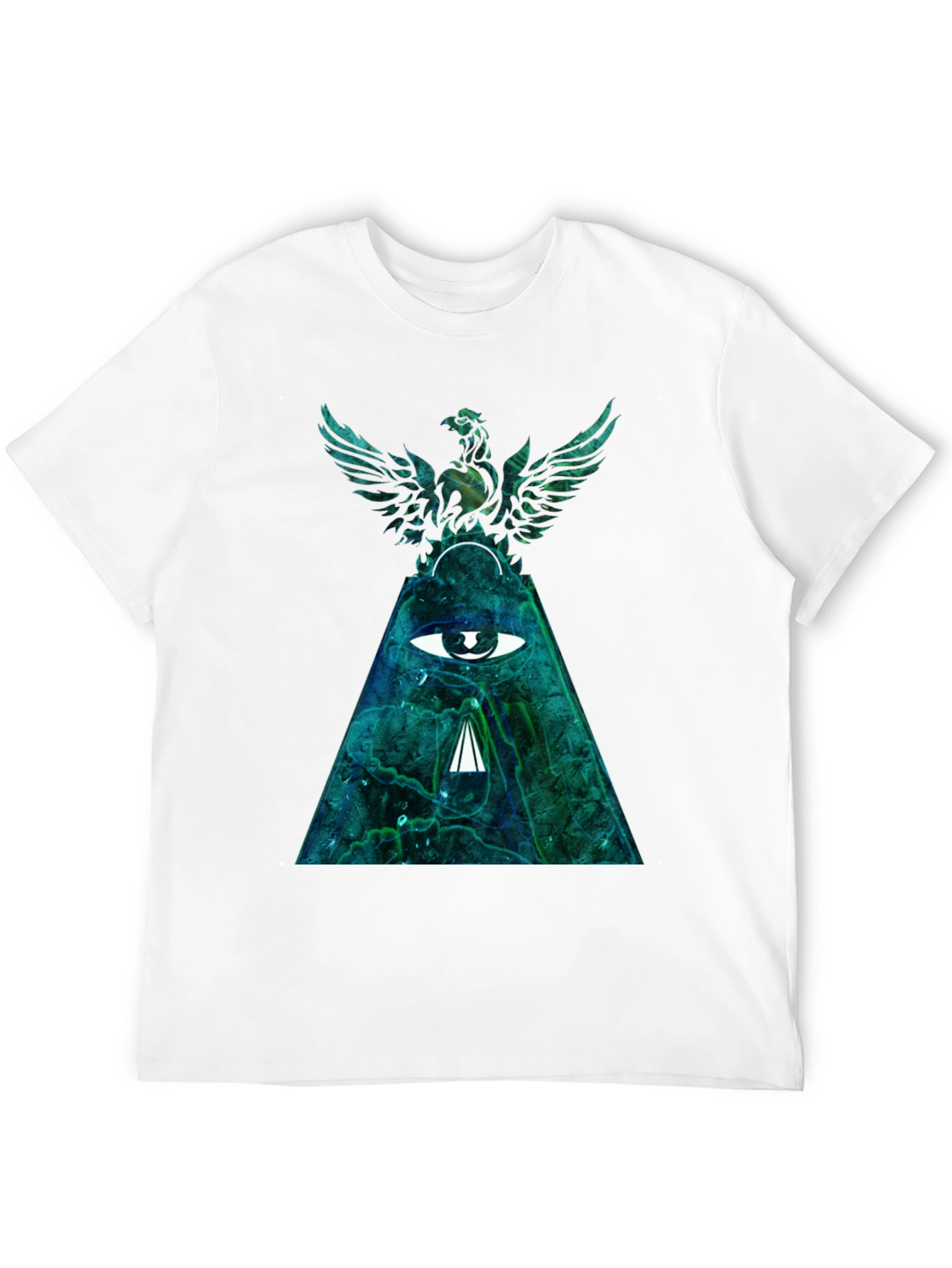 Mystic Eagle Eye Graphic Tee - Black