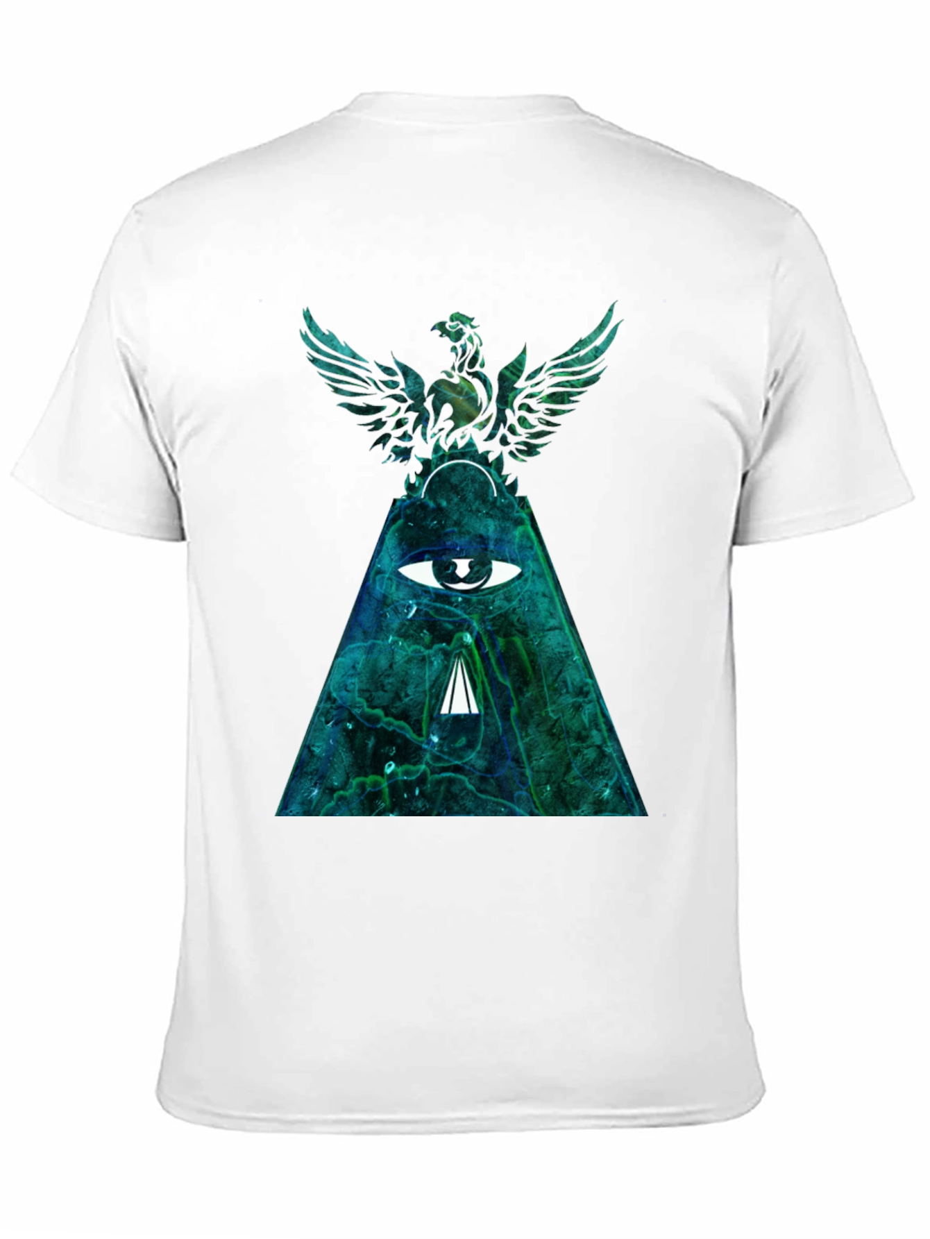 Mystic Eagle Eye Graphic Tee - Black