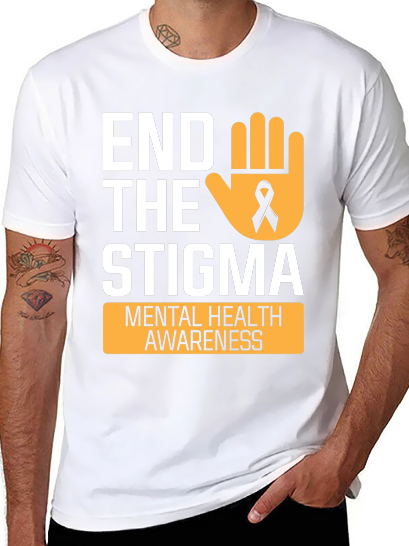 End the Stigma Mental Health Awareness T-Shirt