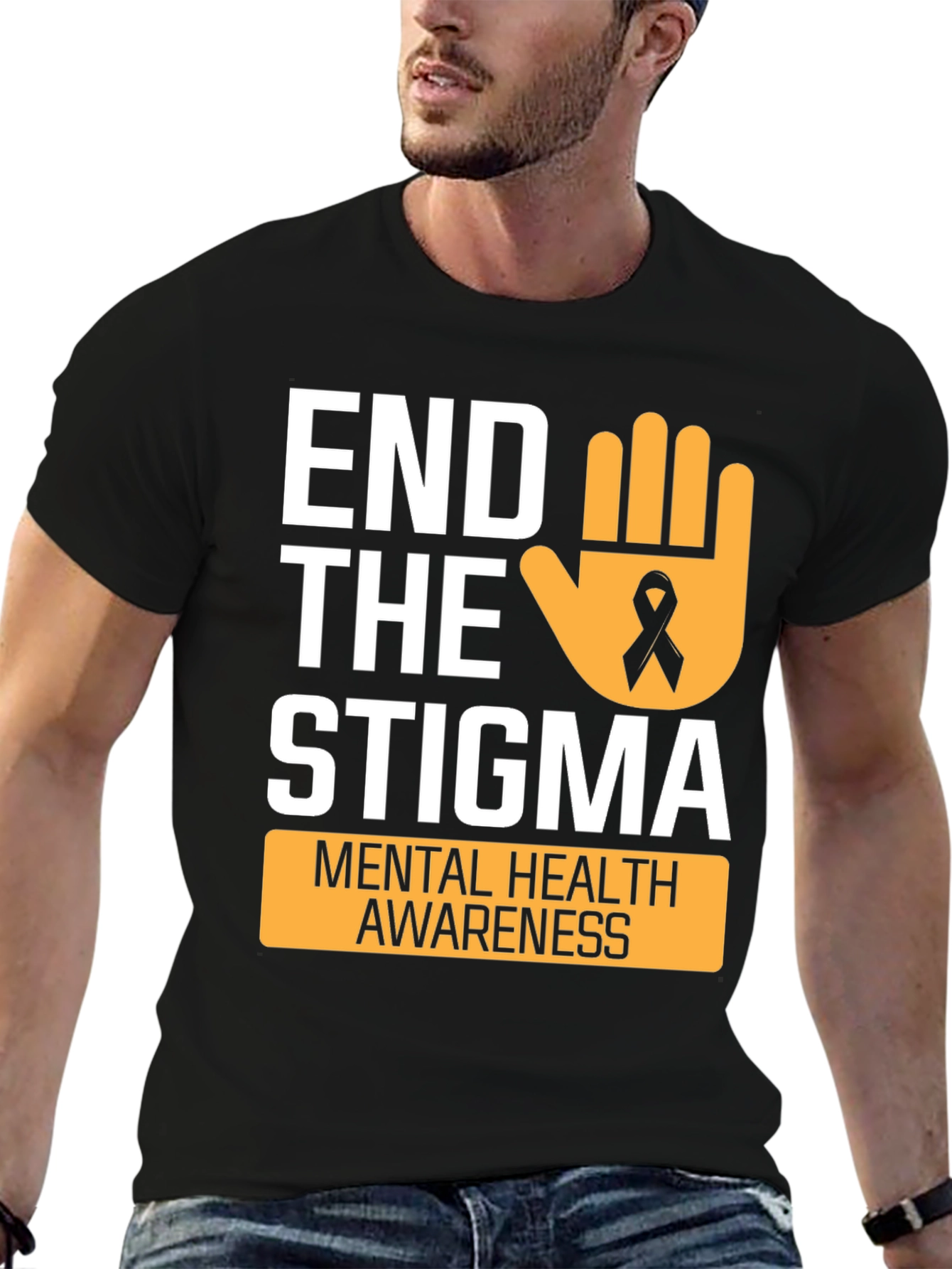 End the Stigma Mental Health Awareness T-Shirt