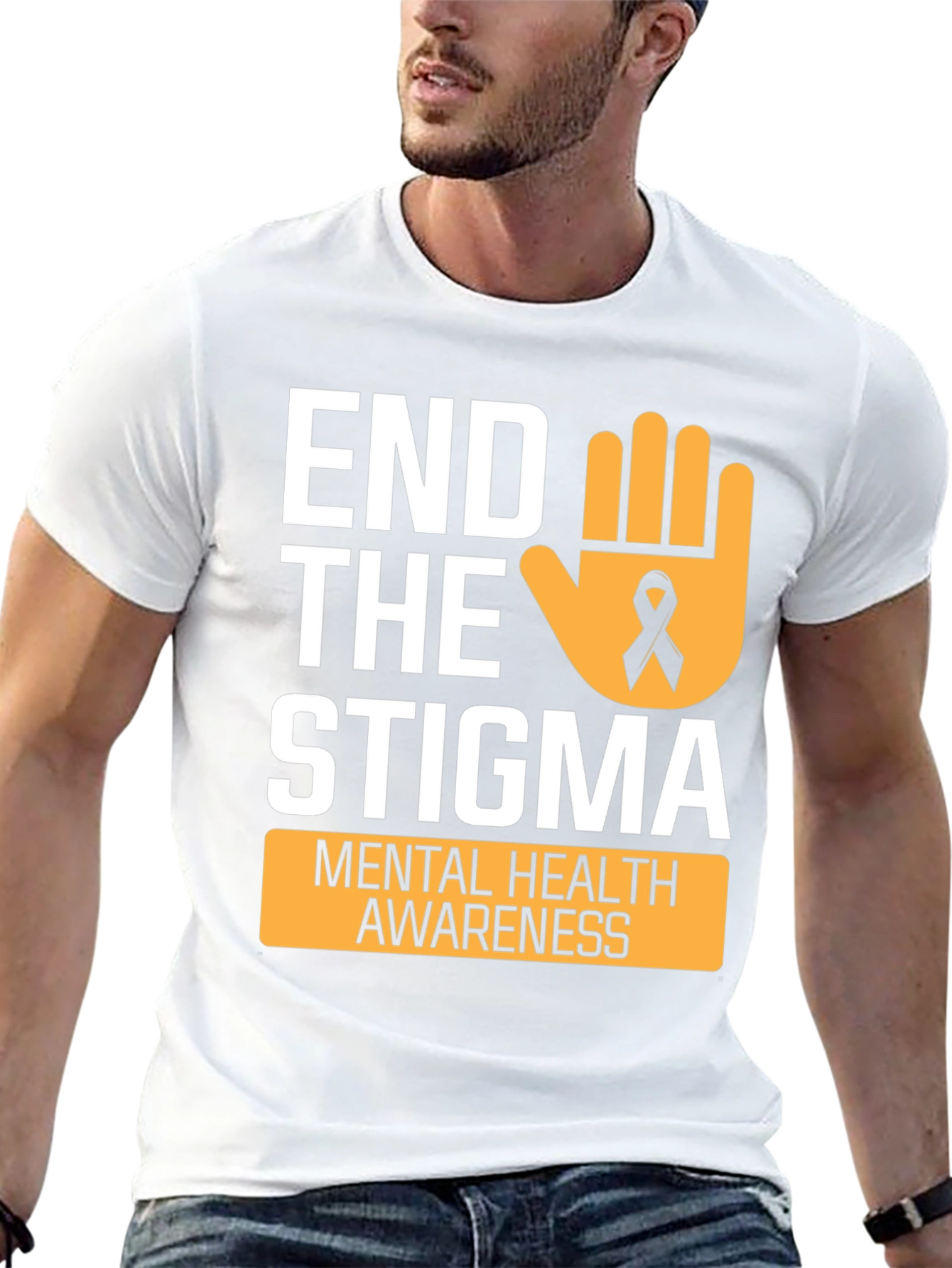 End the Stigma Mental Health Awareness T-Shirt