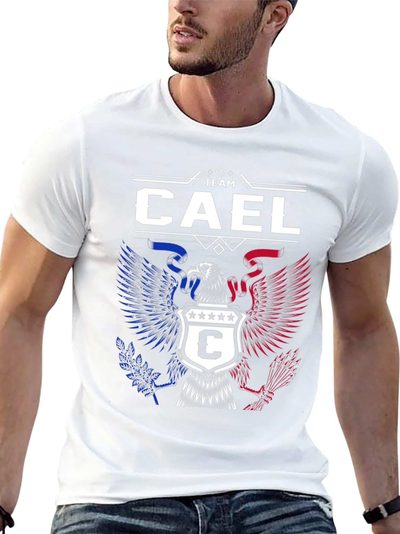 Team CAEL Patriotic Eagle T-Shirt