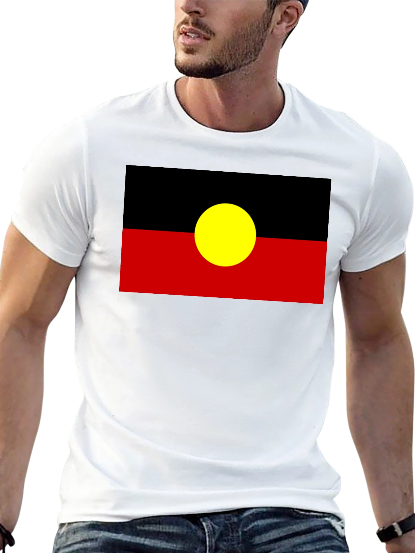 Aboriginal Flag Graphic T-Shirt