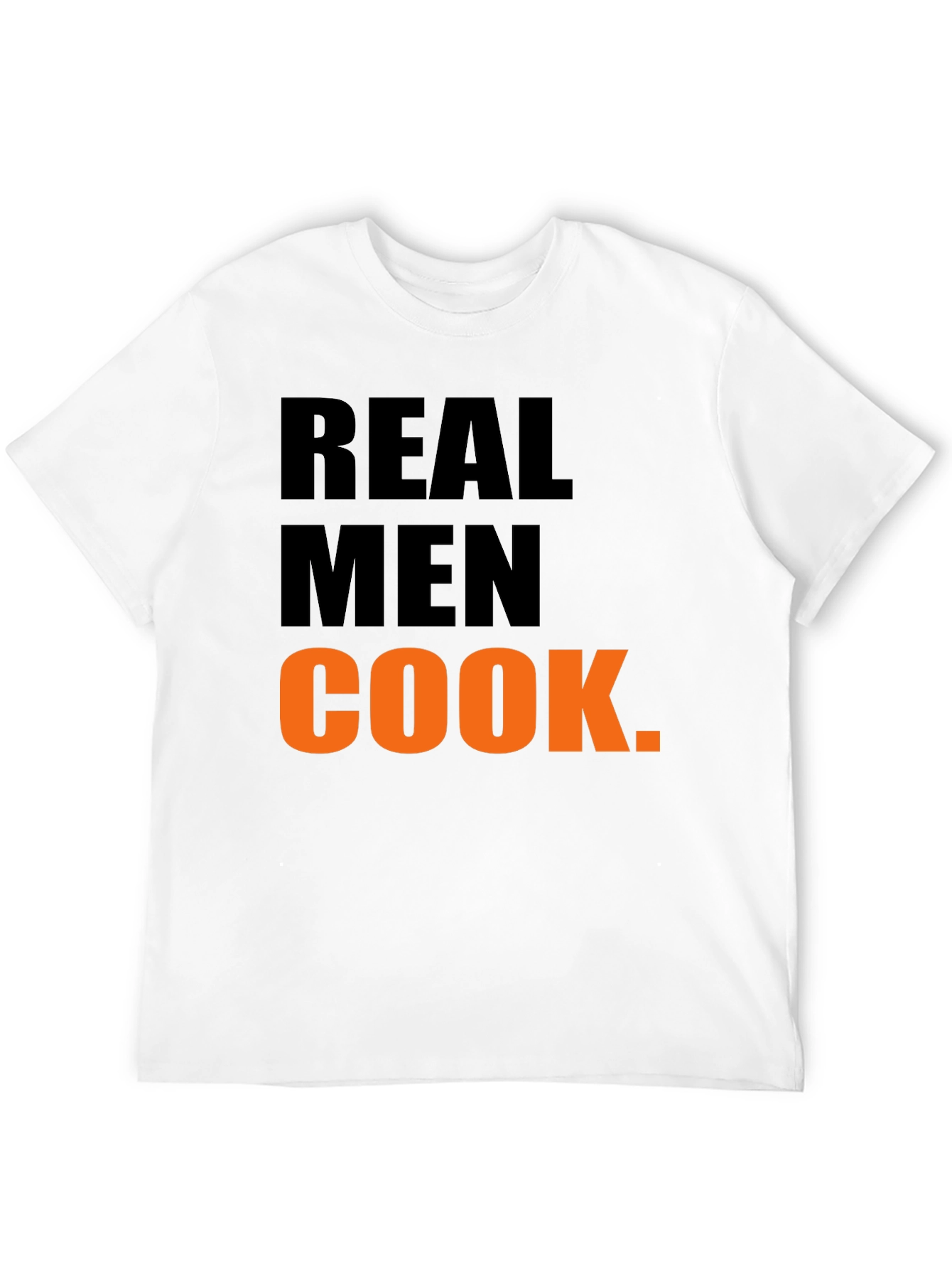 Real Men Cook Graphic T-Shirt