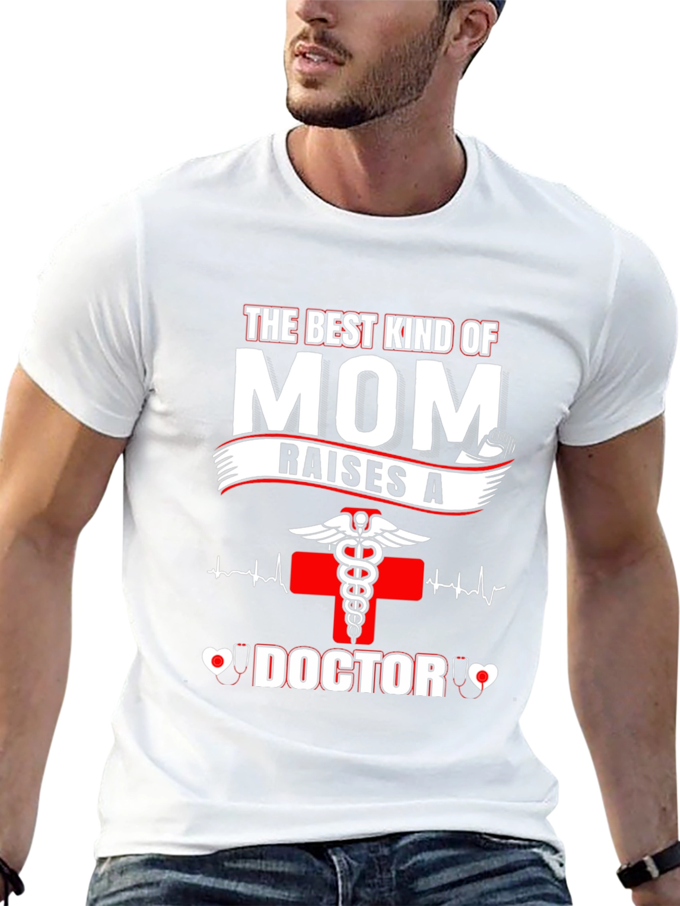 Best Mom Raises A Doctor T-Shirt