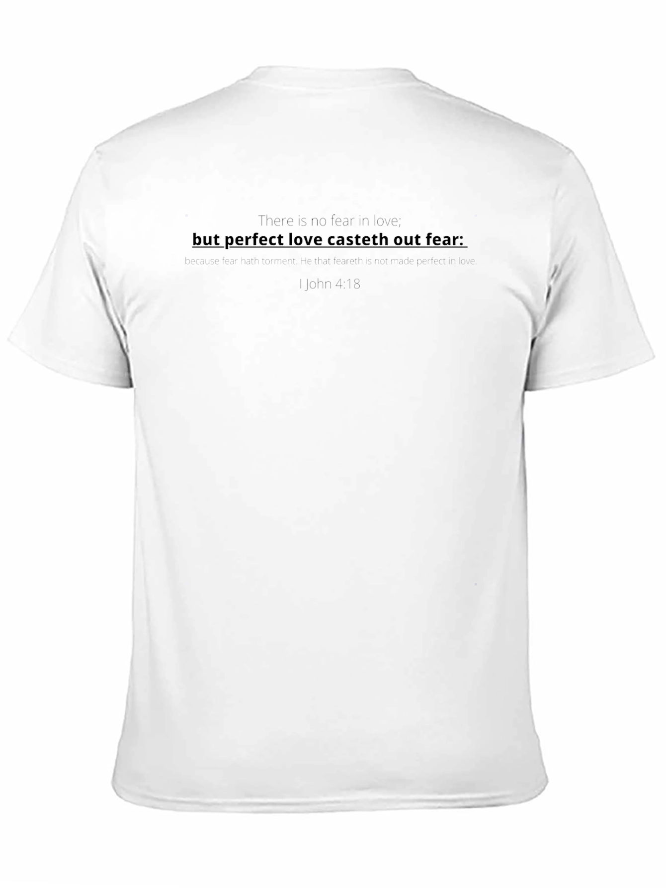 Perfect Love Black T-Shirt