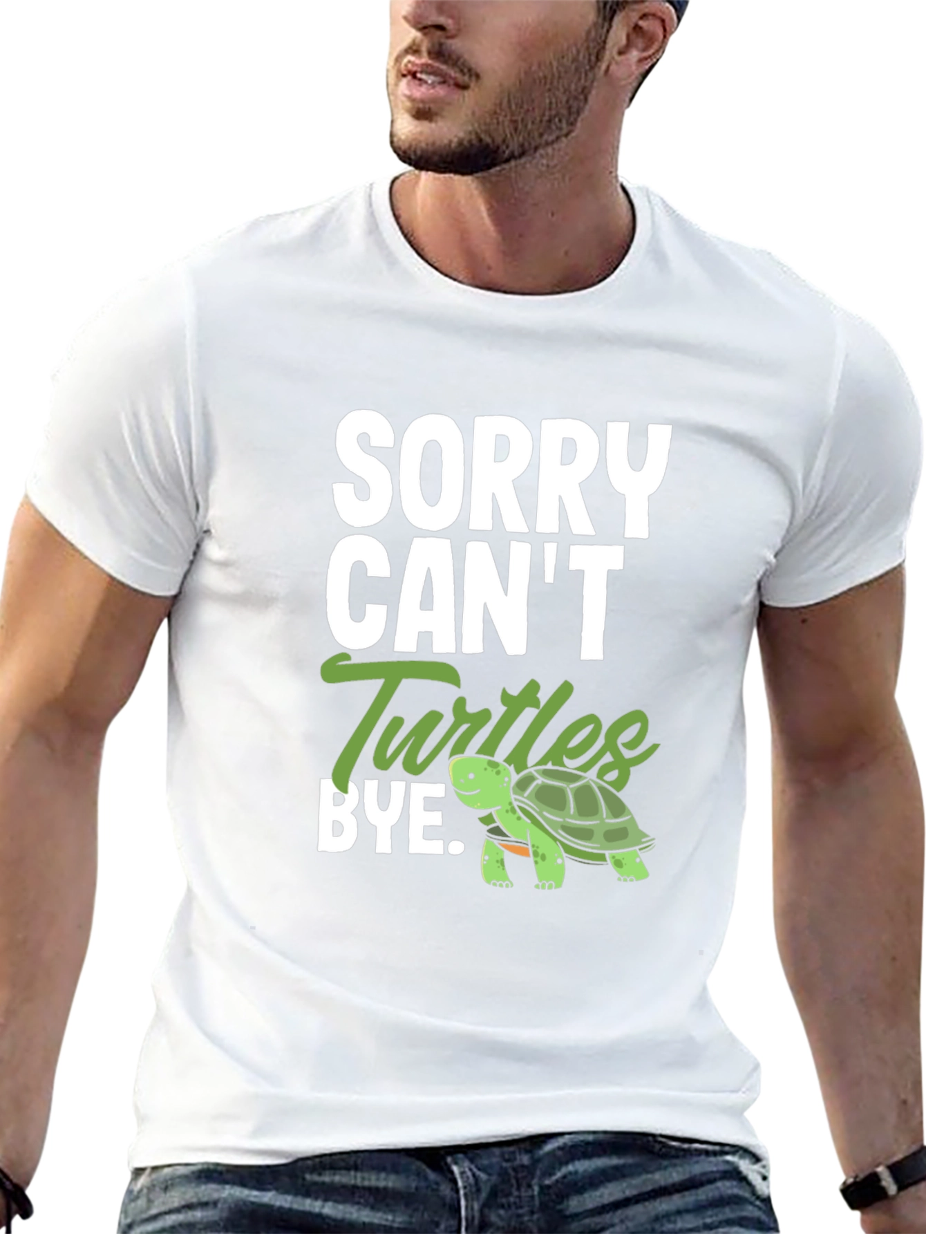 Sorry Cant Turtles Bye T-Shirt