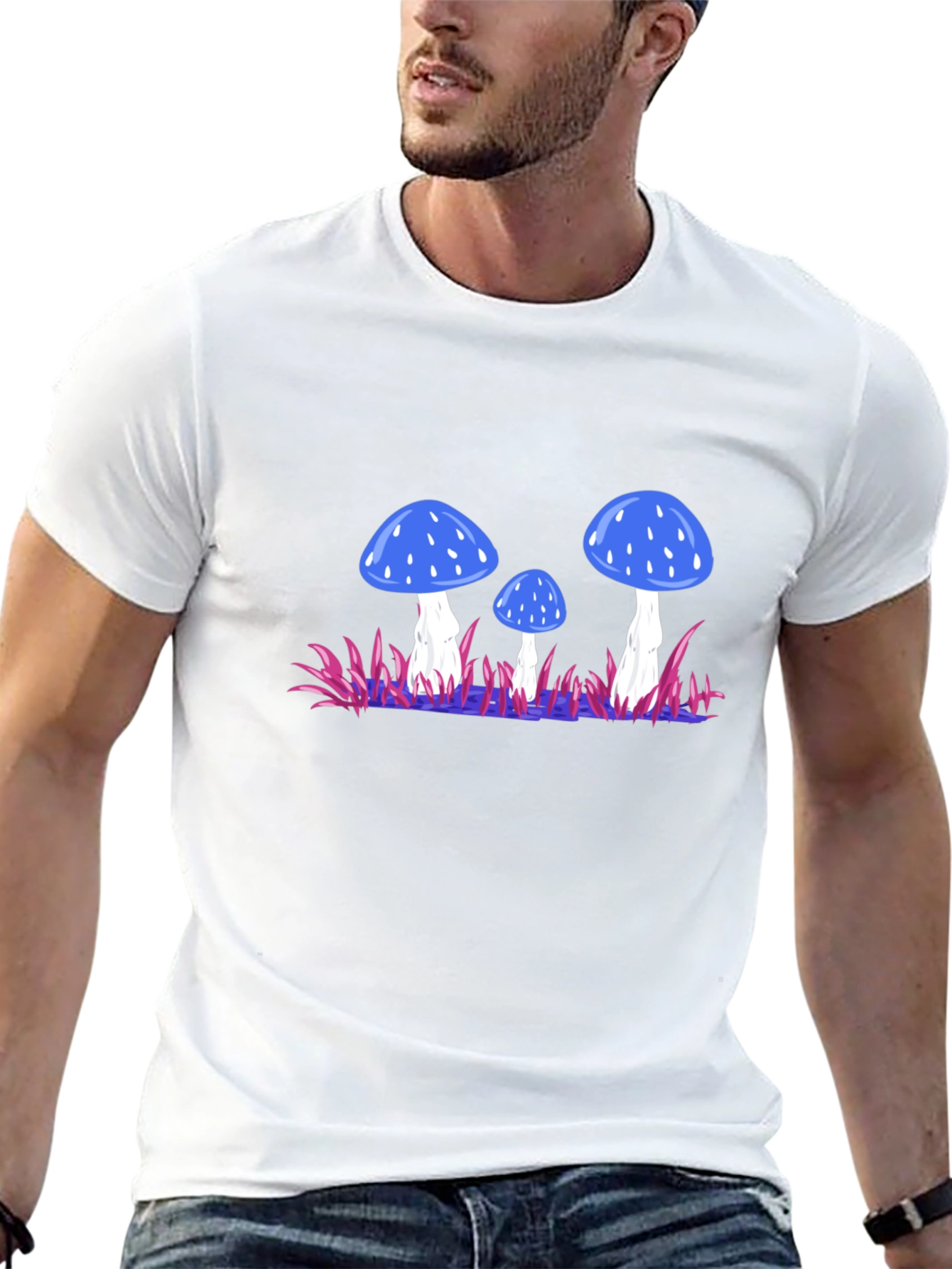 Mushroom Graphic T-Shirt