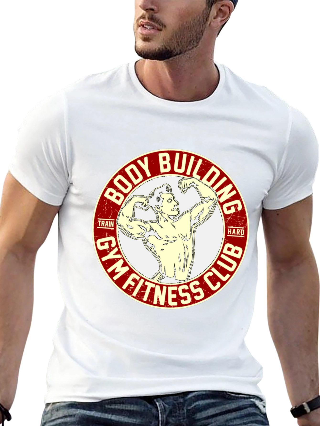 Bodybuilding Gym Fitness Club Graphic T-Shirt