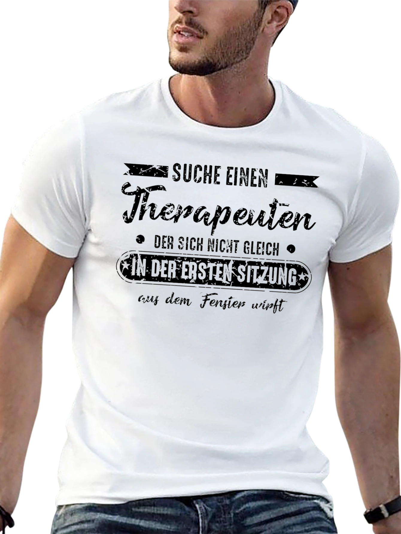 Funny Therapist T-Shirt - German Humor