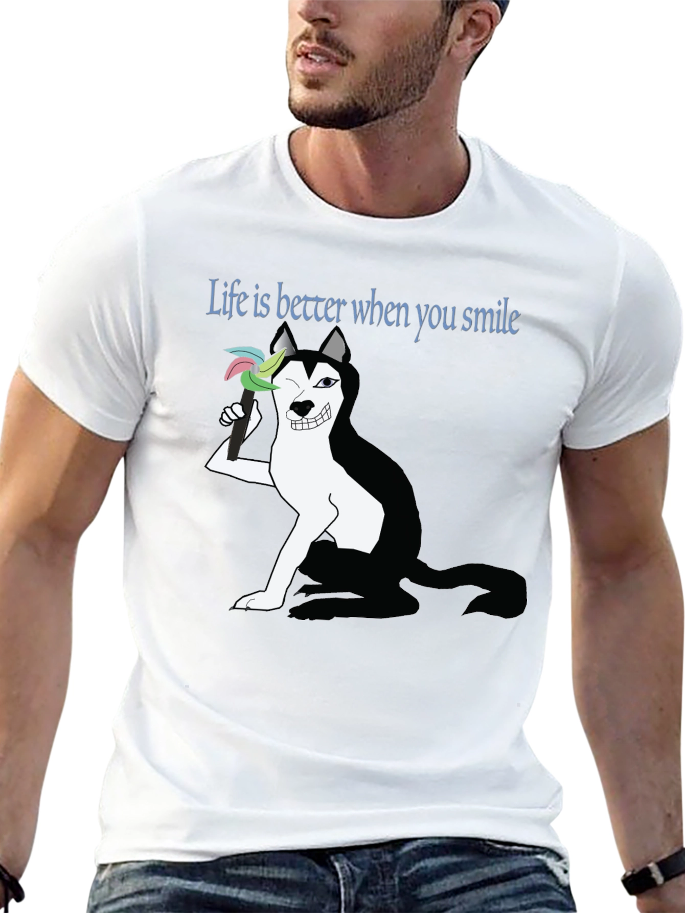 Life is Better Husky Graphic Tee