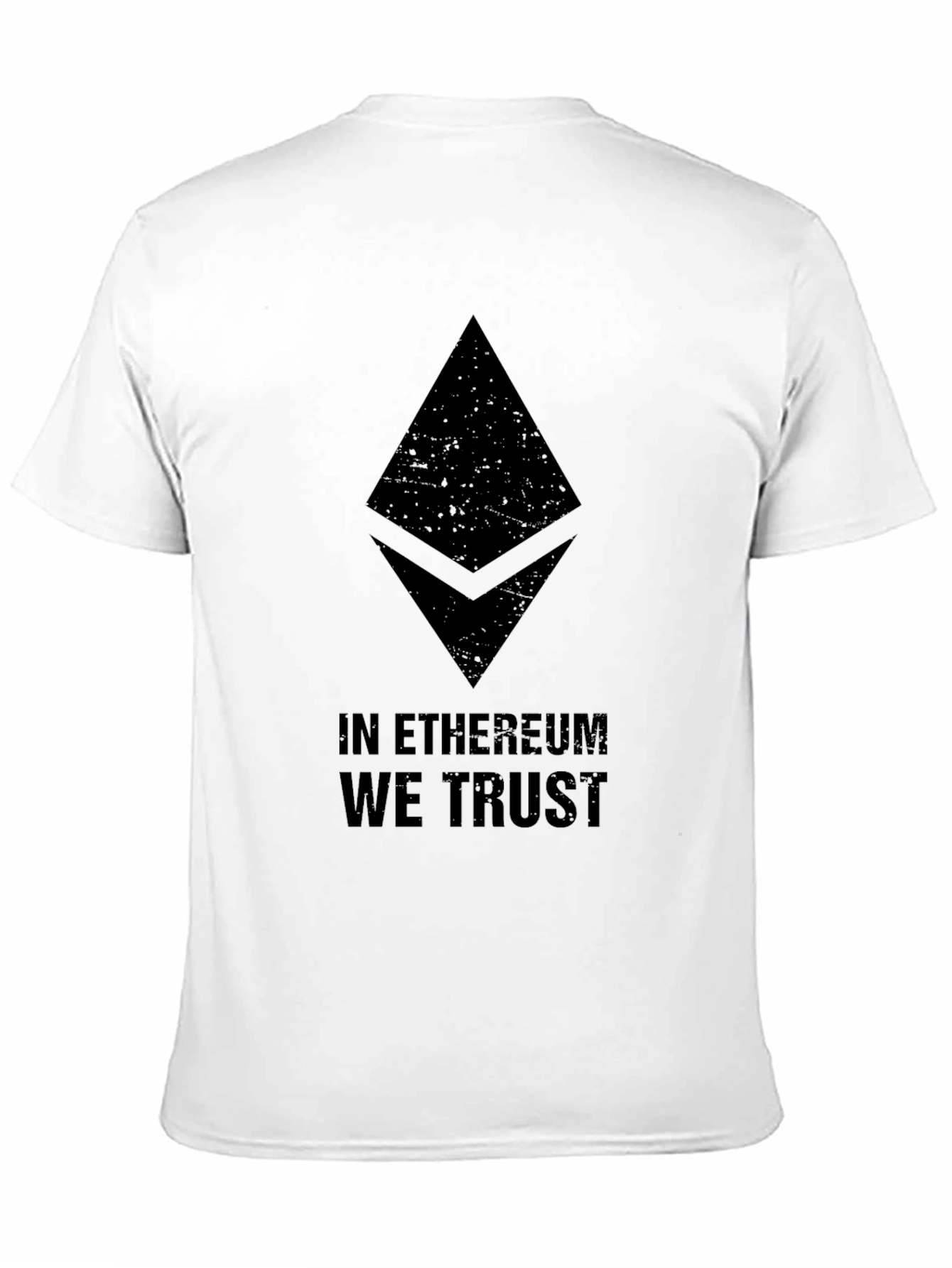 Ethereum We Trust Black T-Shirt Crypto Tee
